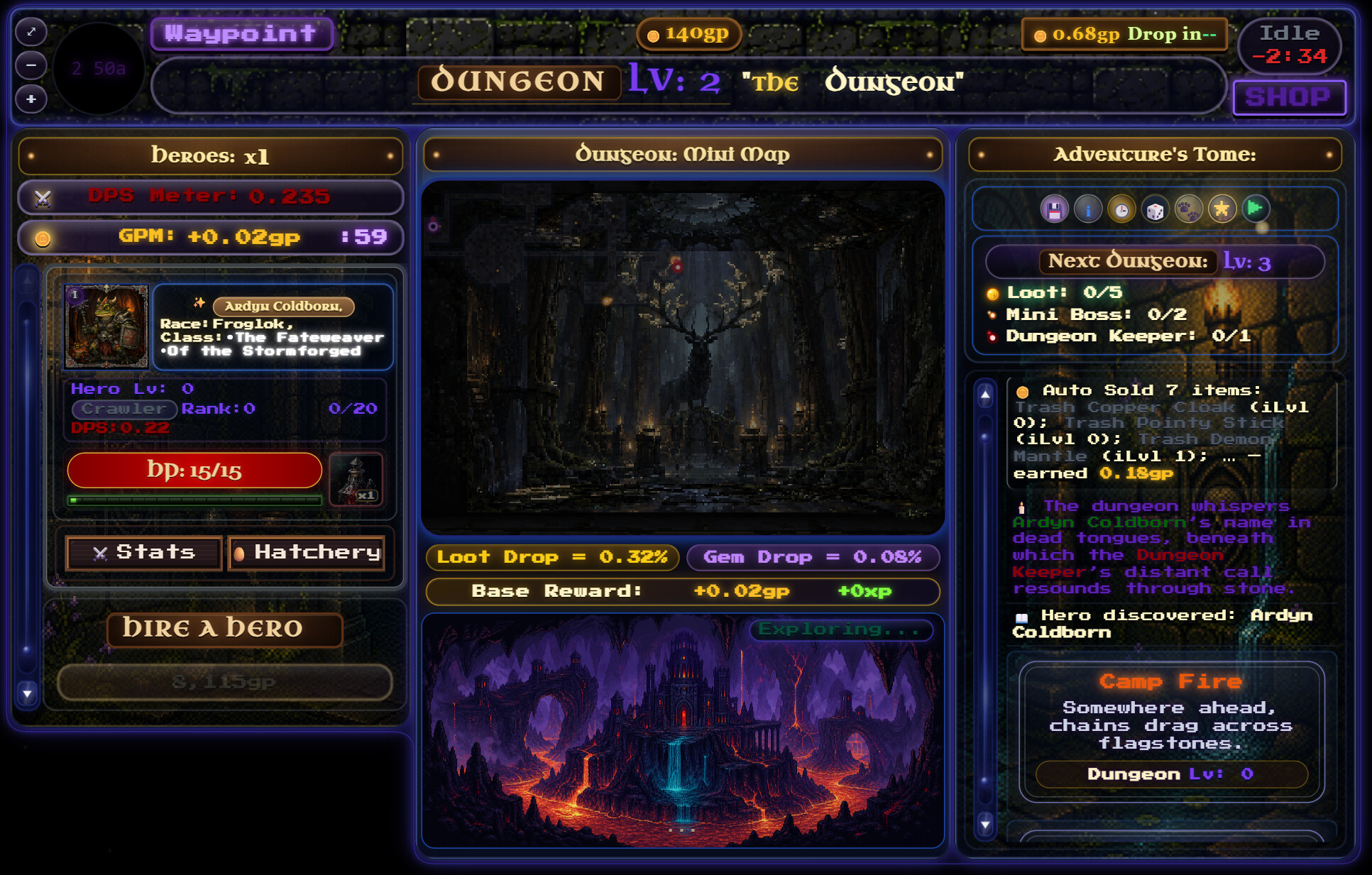 Wallpaper Dungeon screenshot 2