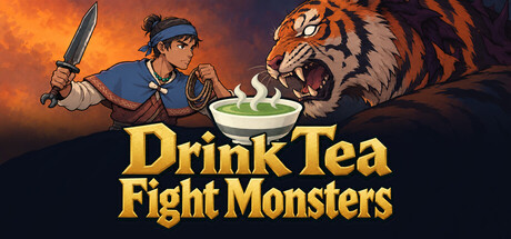 Cover art from Drink Tea Fight Monsters