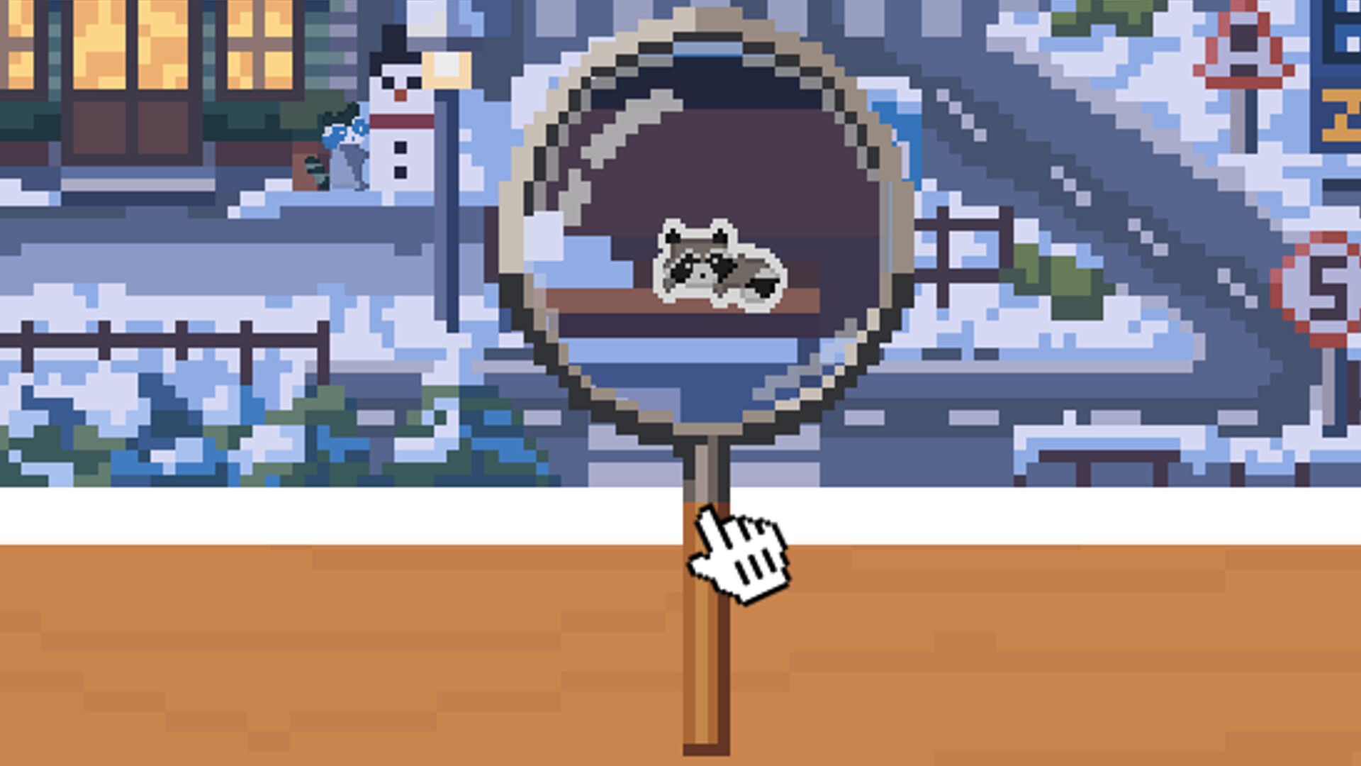 Hidden Raccoons in Winter screenshot 4