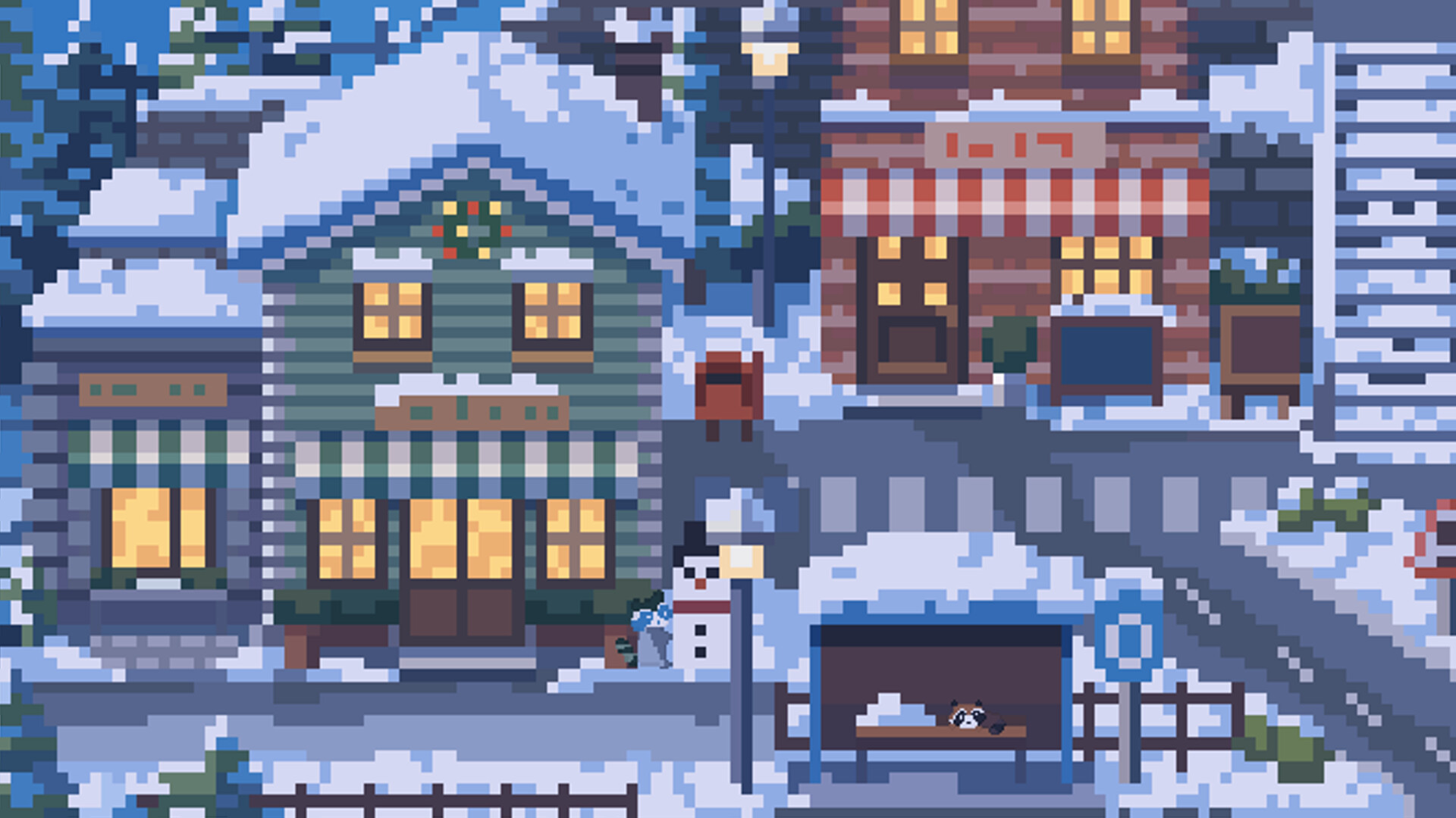 Hidden Raccoons in Winter screenshot 3