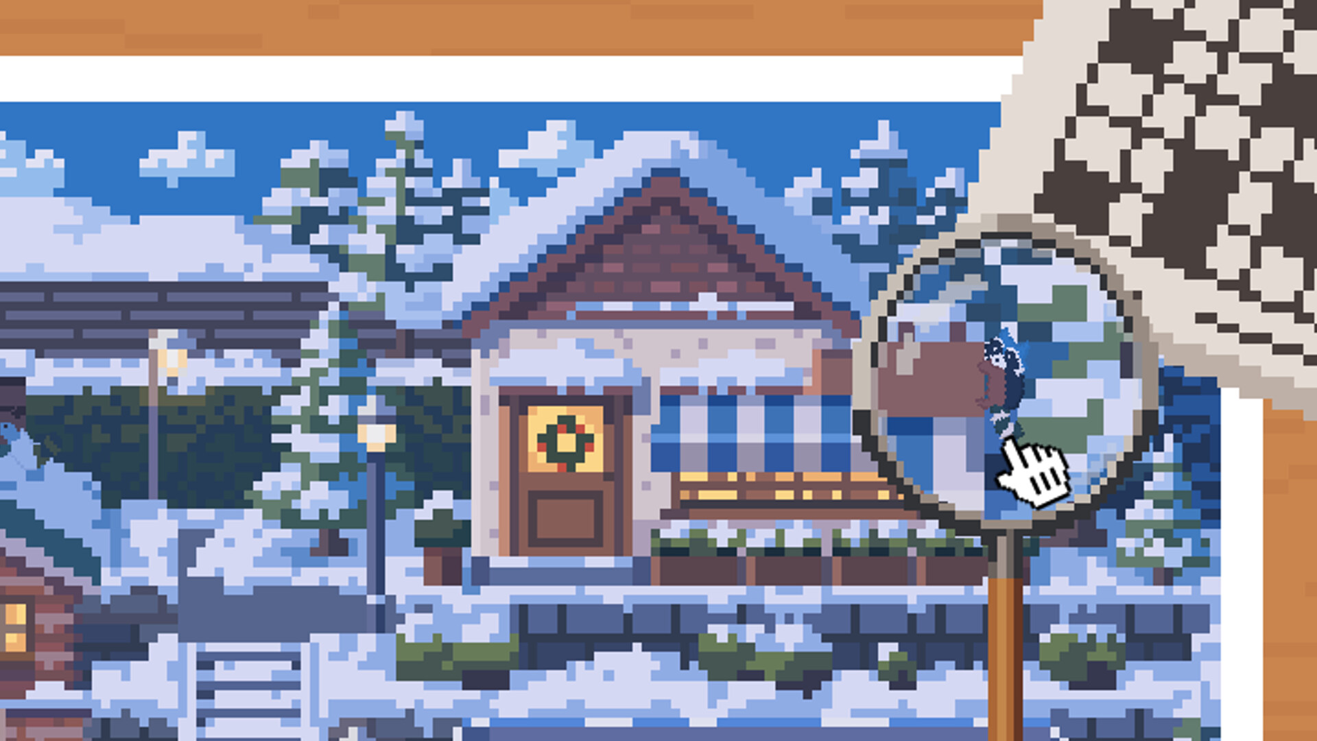 Hidden Raccoons in Winter trailer