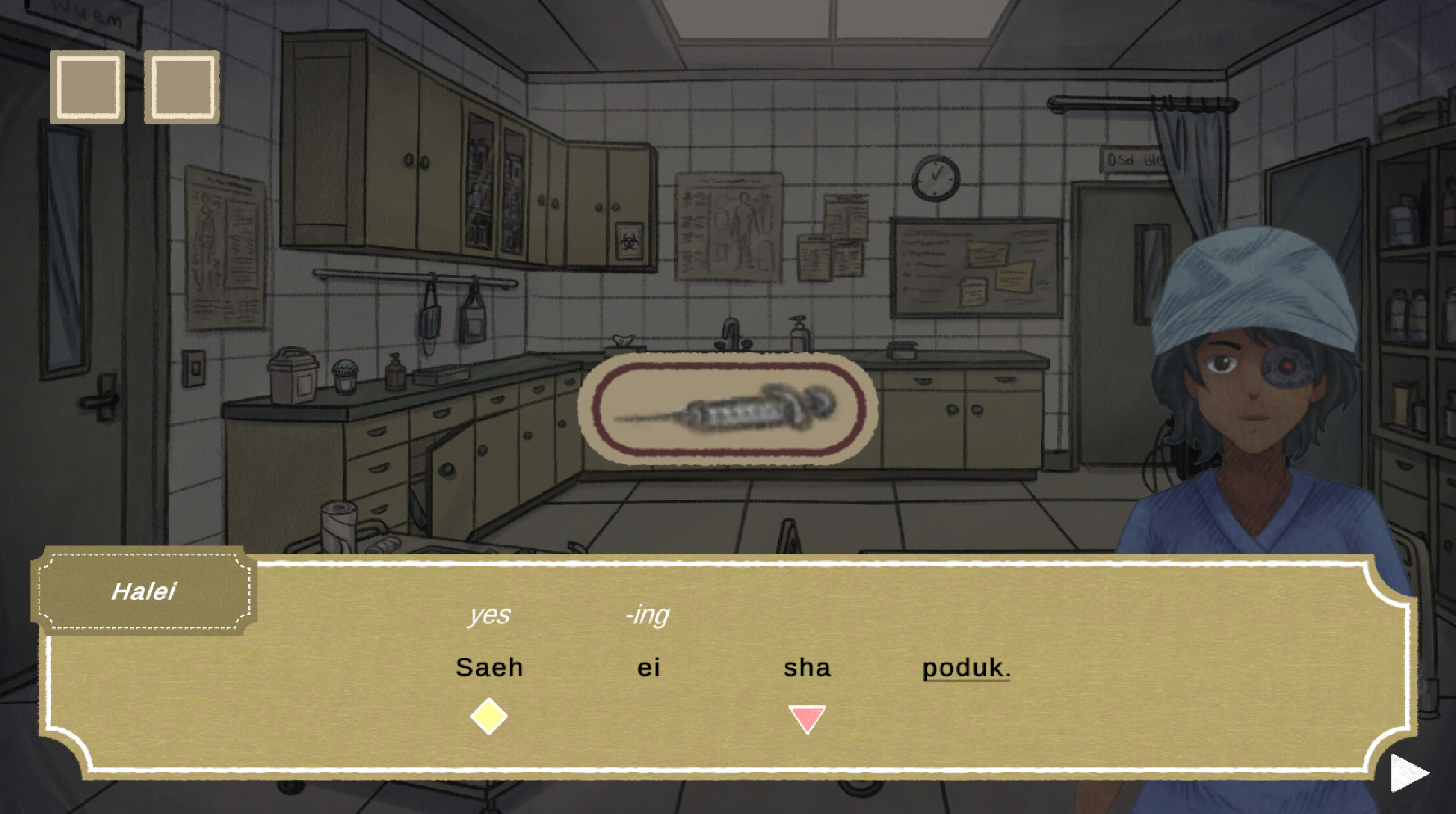 Zaehbet, Draad screenshot 2