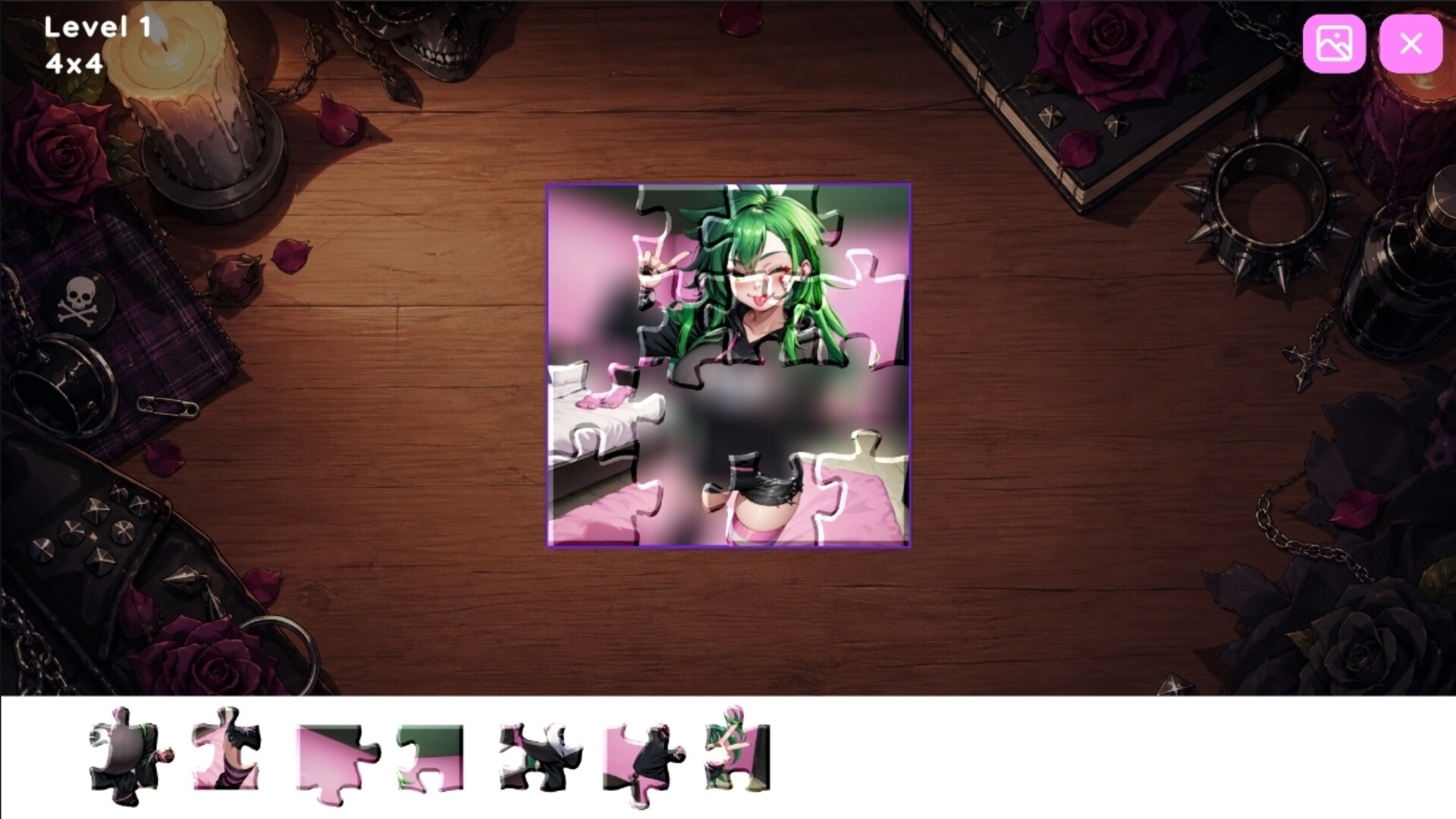 Hentai Puzzle: Yumi screenshot 2