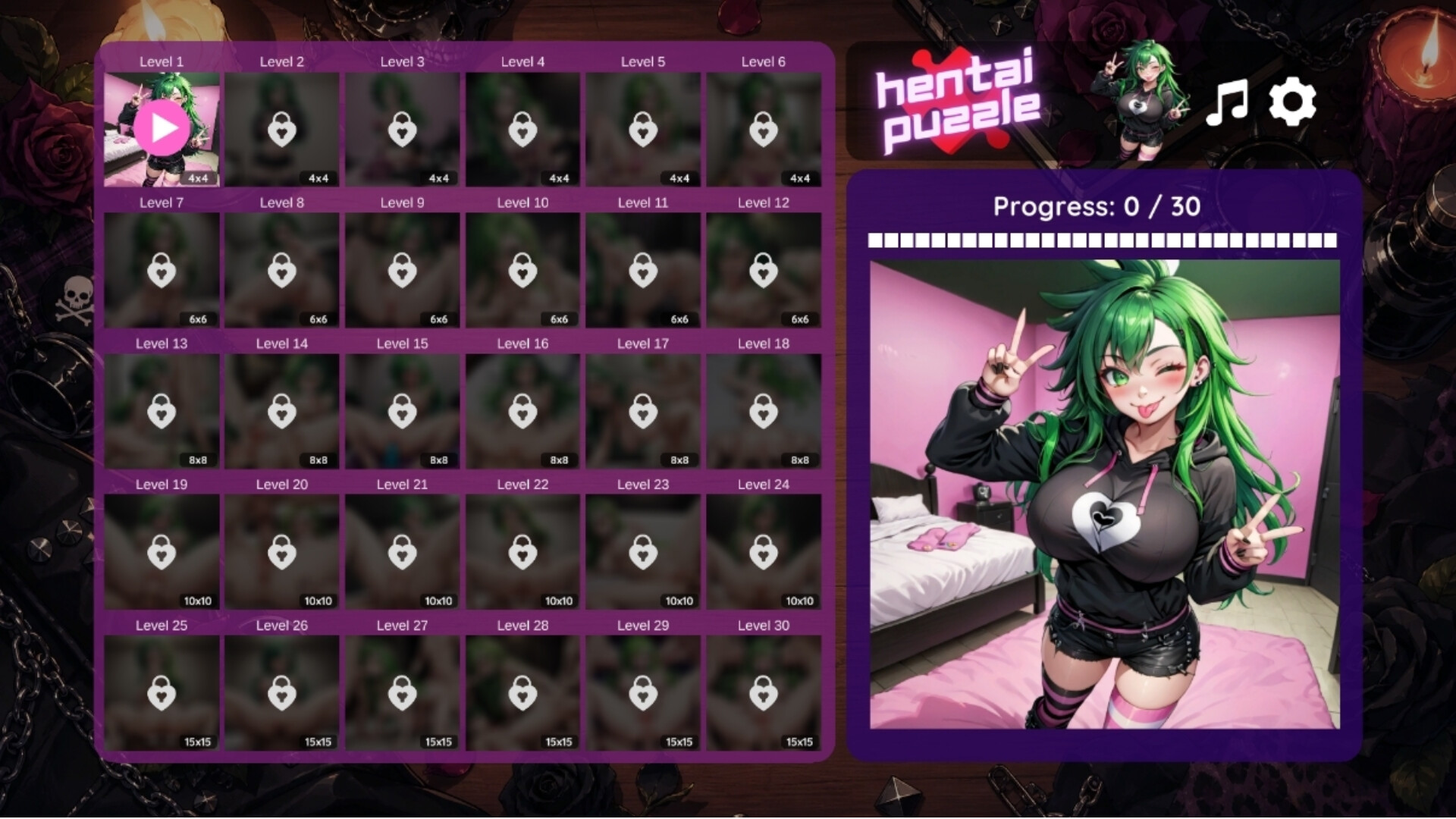 Hentai Puzzle: Yumi screenshot 4