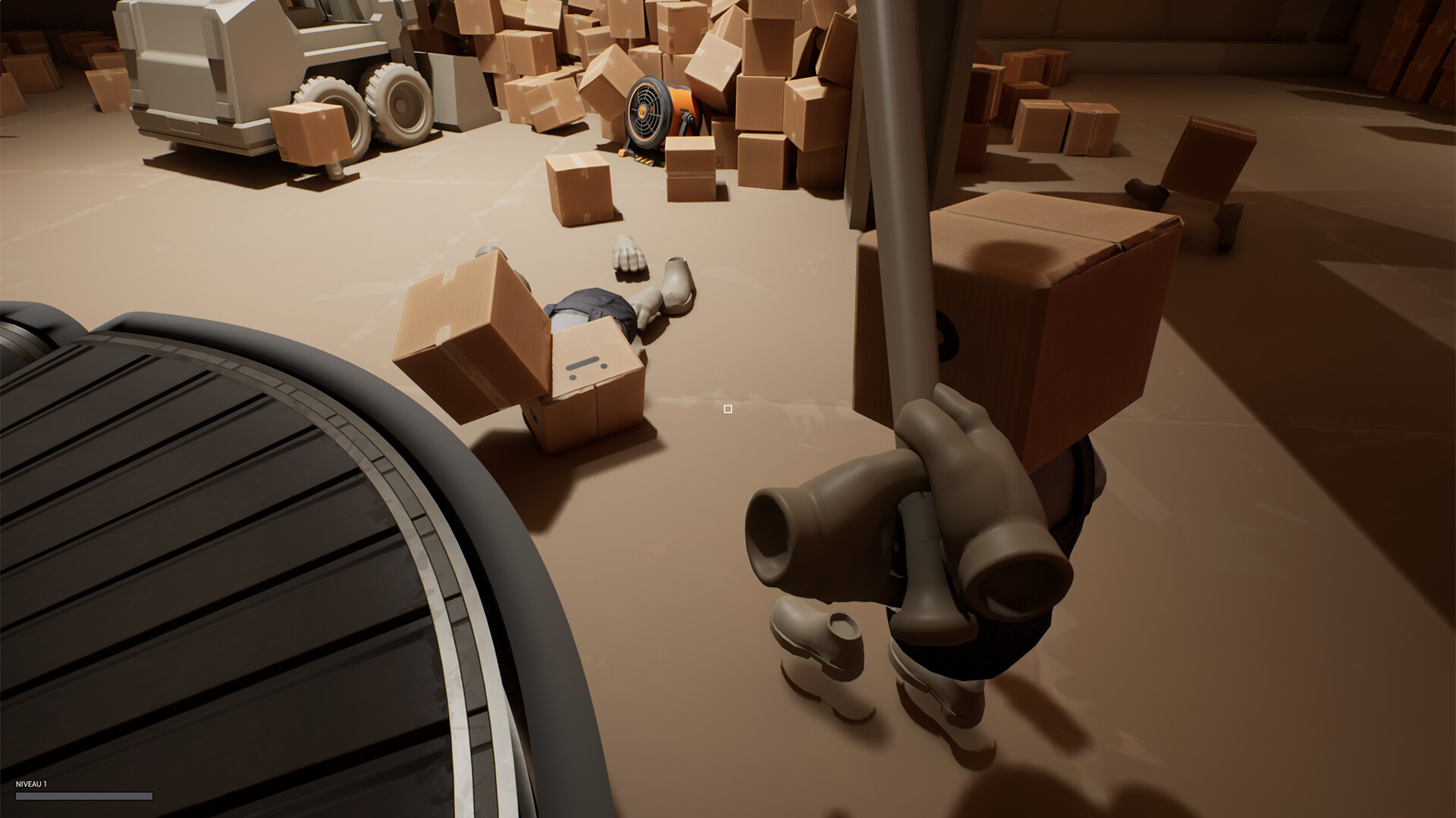 FLATTEN THE BOXES screenshot 1