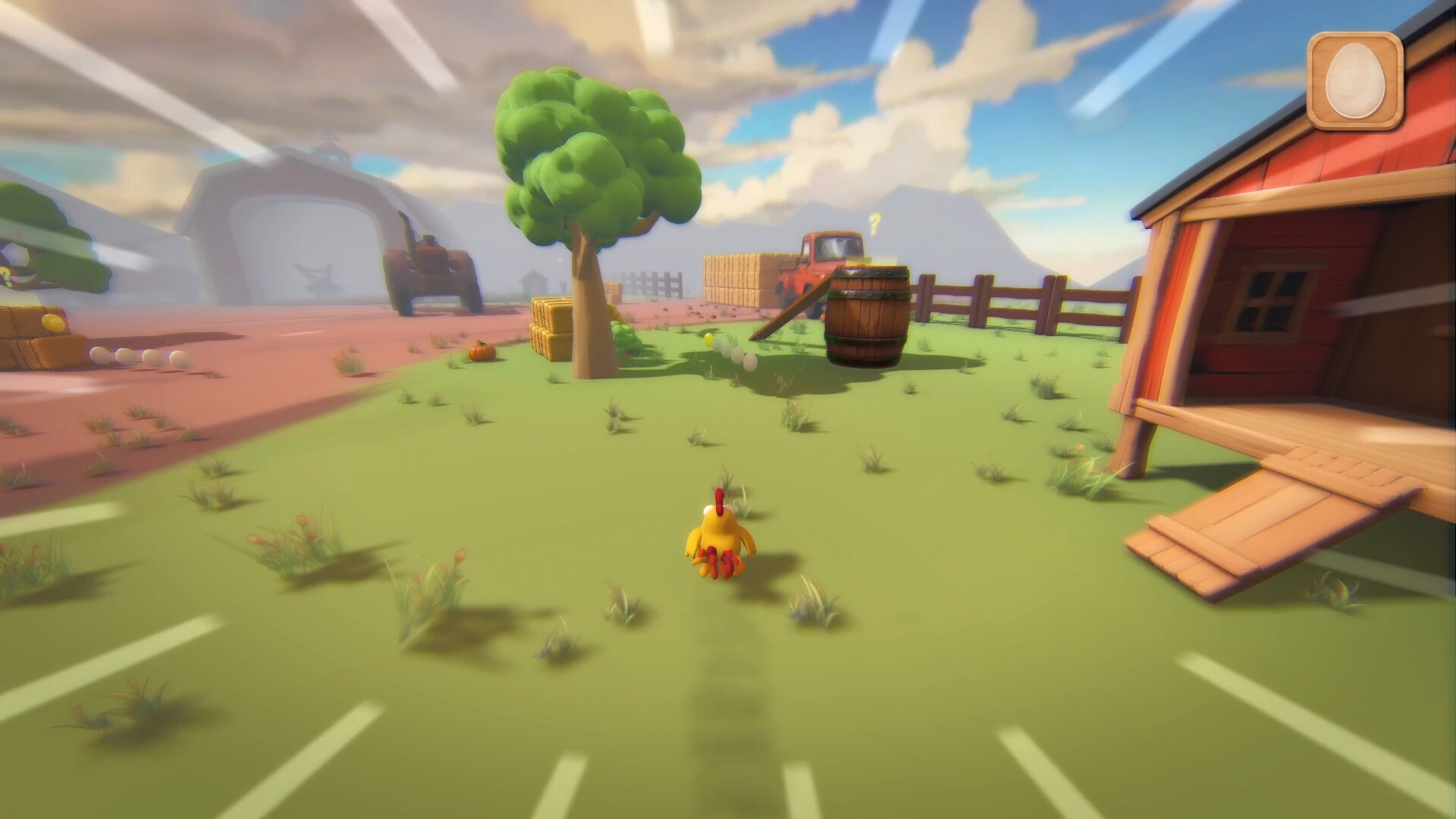 Fly Chicken Fly trailer