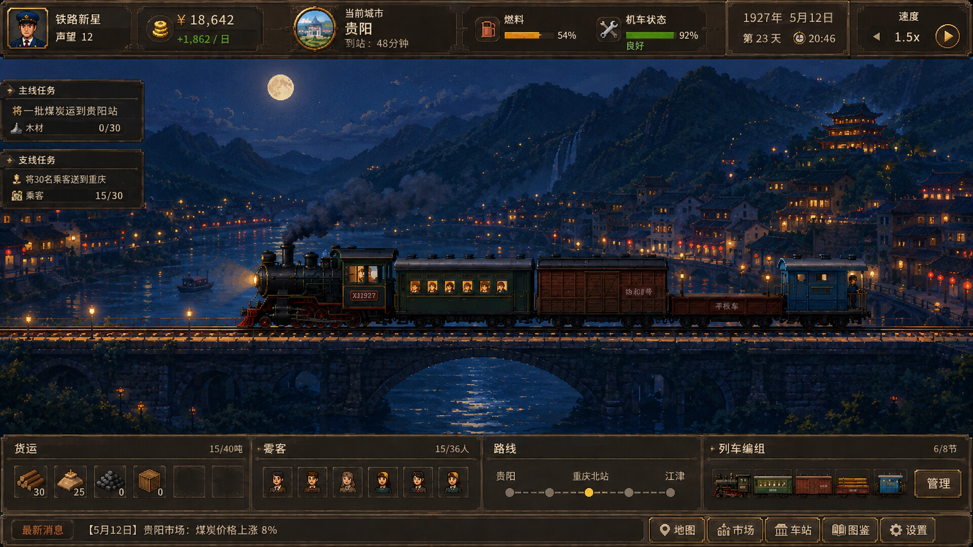 Thousand Miles by Rail screenshot 1