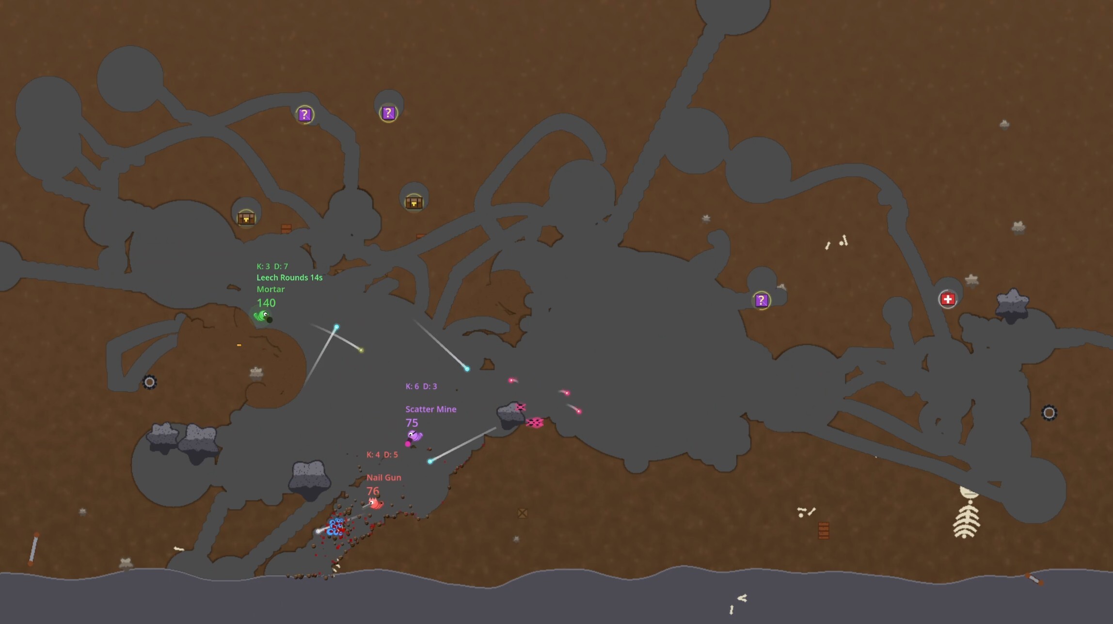 TRENCHWORMS screenshot 4