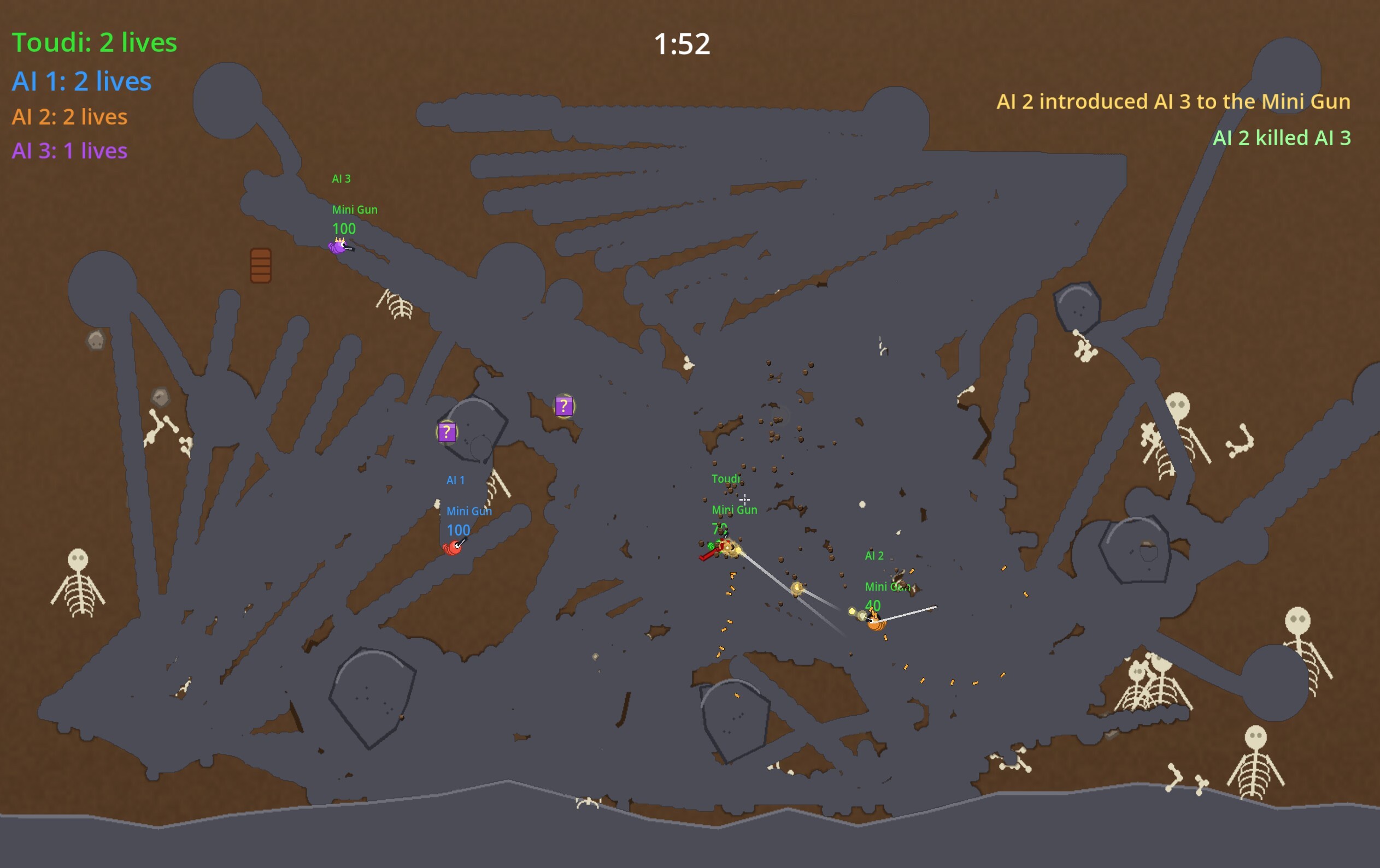TRENCHWORMS screenshot 5
