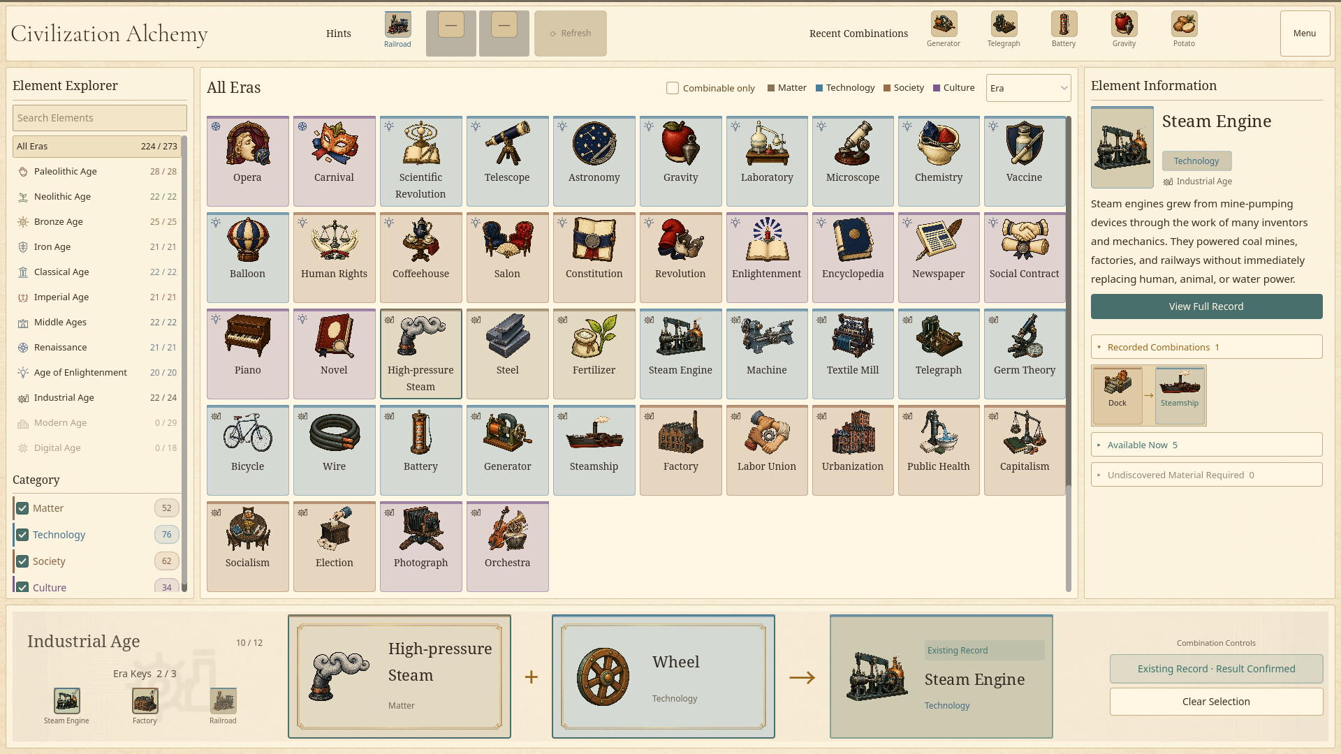 Civilization Alchemy trailer