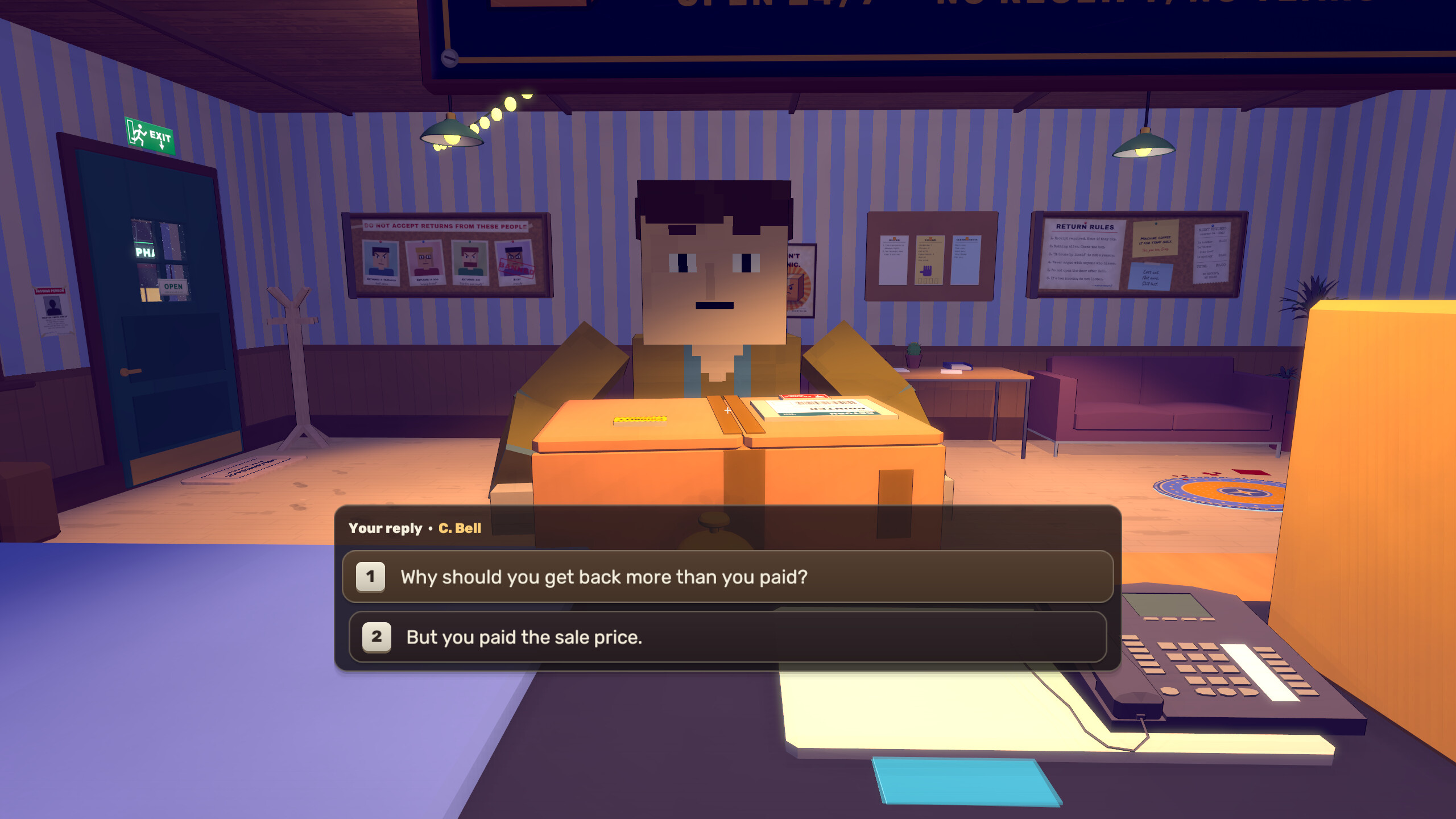 RETURN POLICY trailer