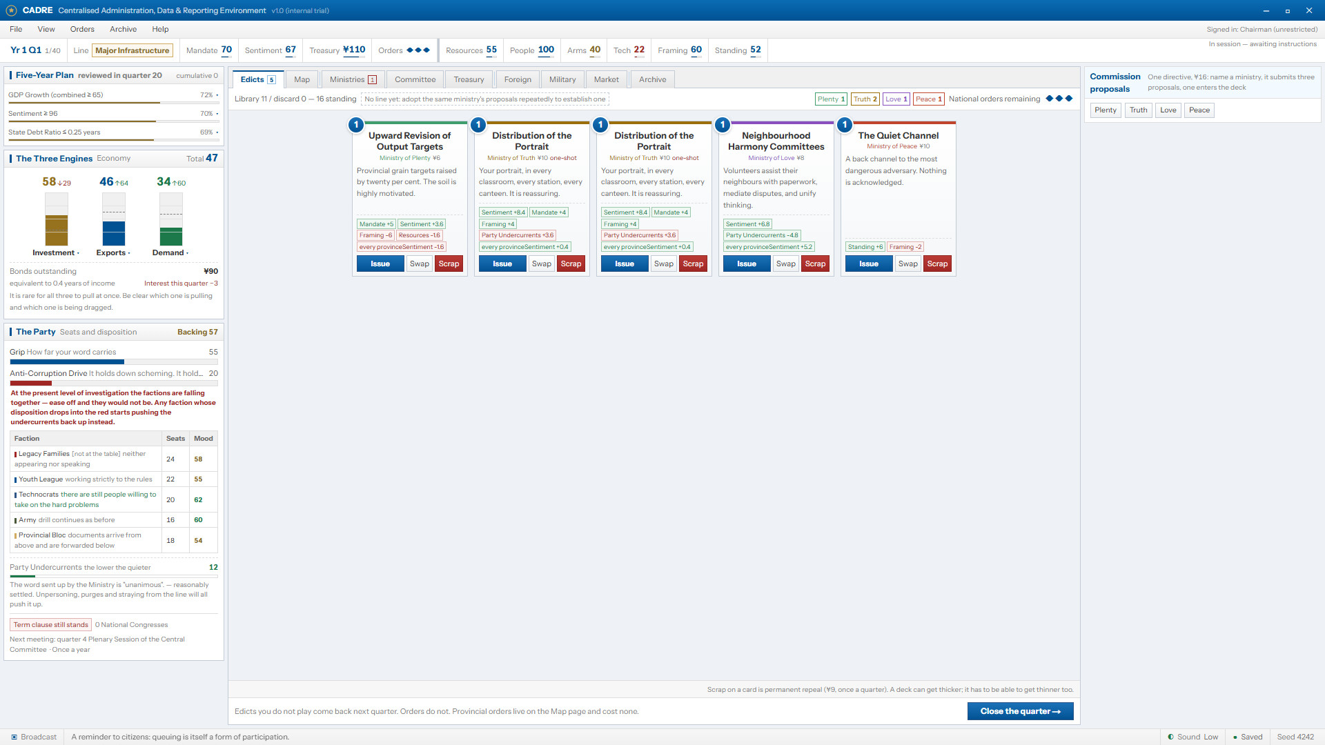 CADRE: Centralized Administration, Data & Reporting Environment trailer