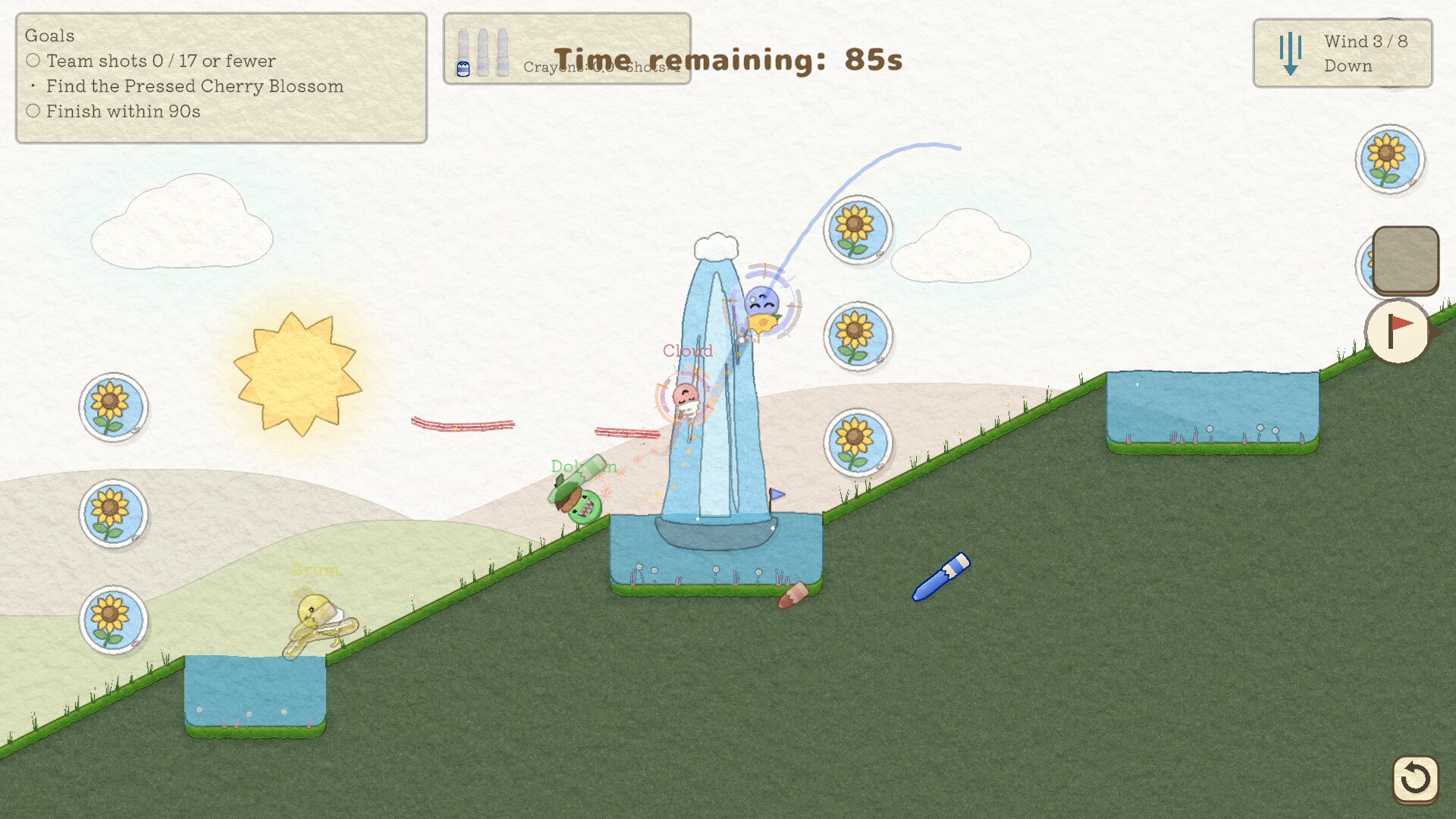 Oekaki Golf screenshot 2