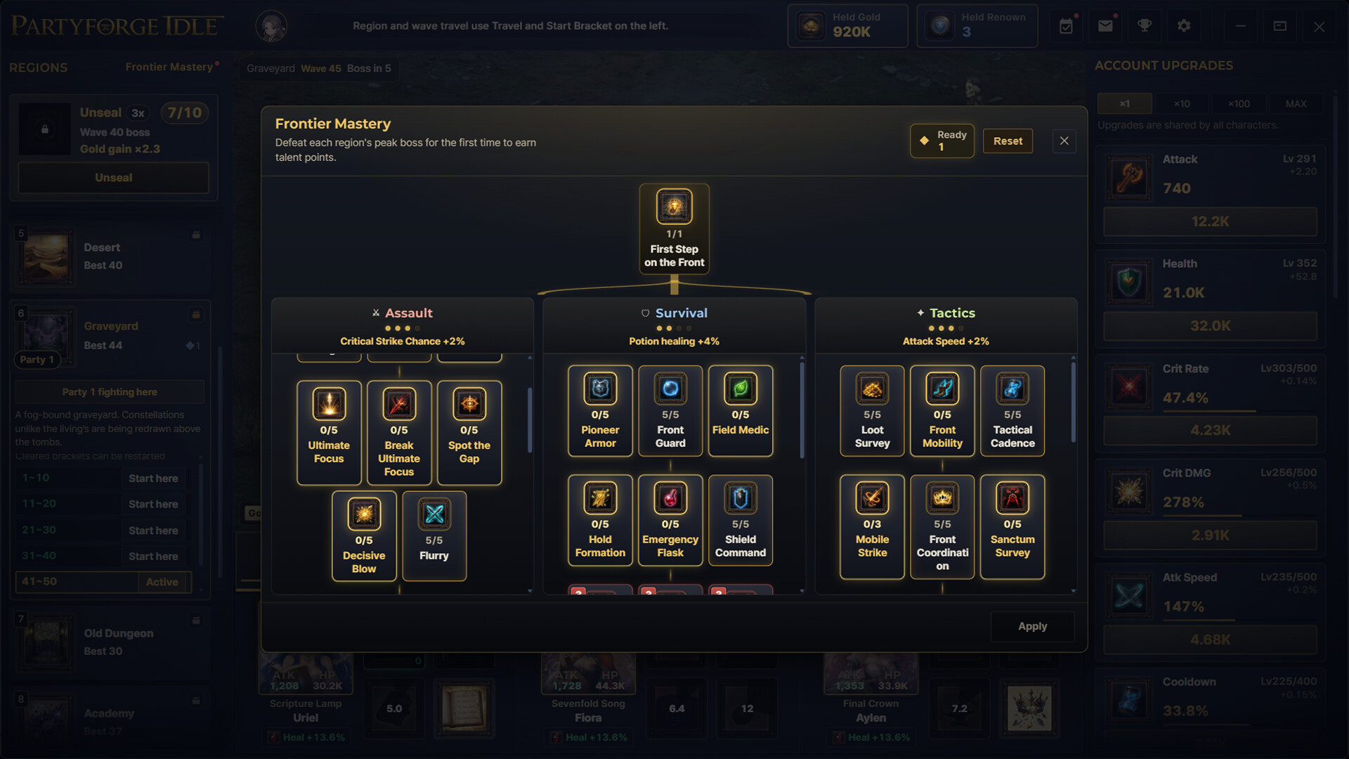 Partyforge Idle screenshot 4