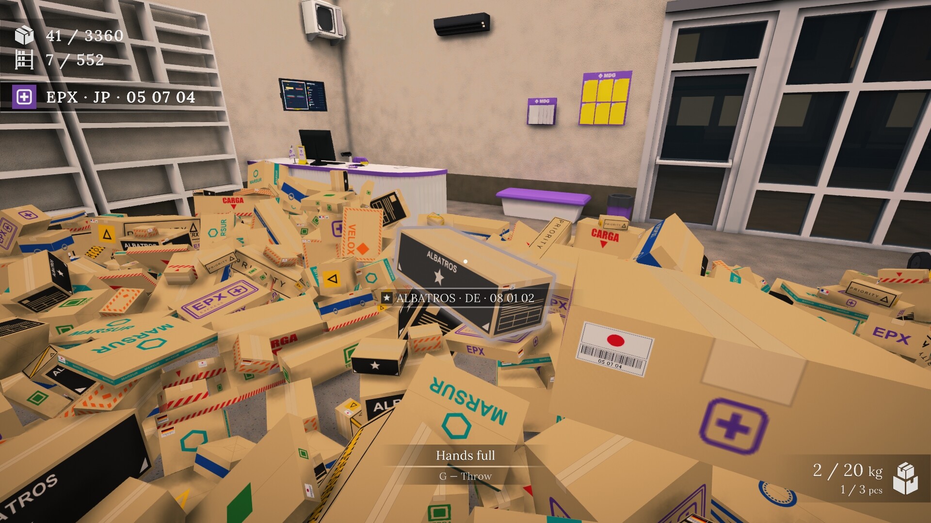 Post Office: Tidy Up! screenshot 2