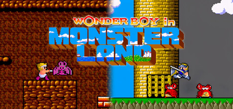 Cover art from Wonderboy in Monster Land