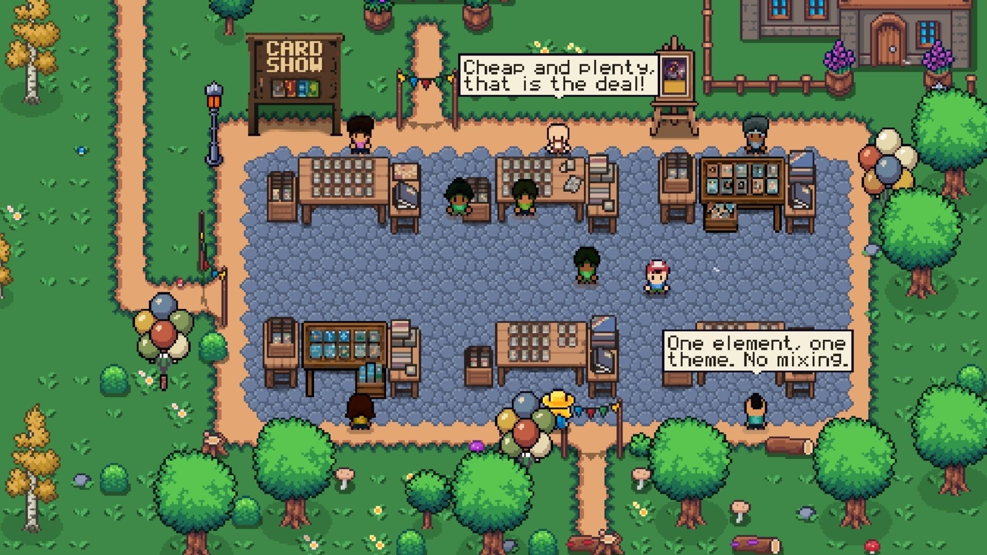MINTHAVEN: A TCG Life Sim screenshot 3