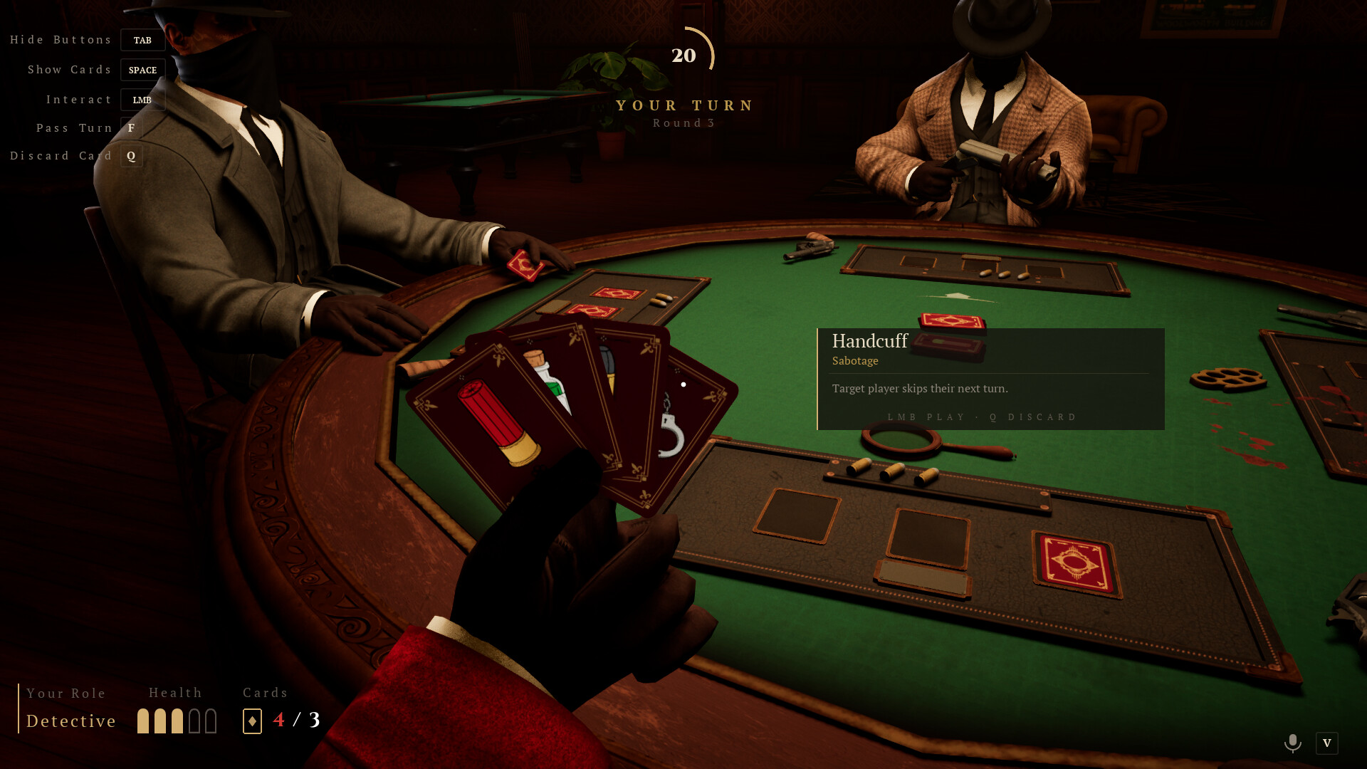 Table of Suspects screenshot 2