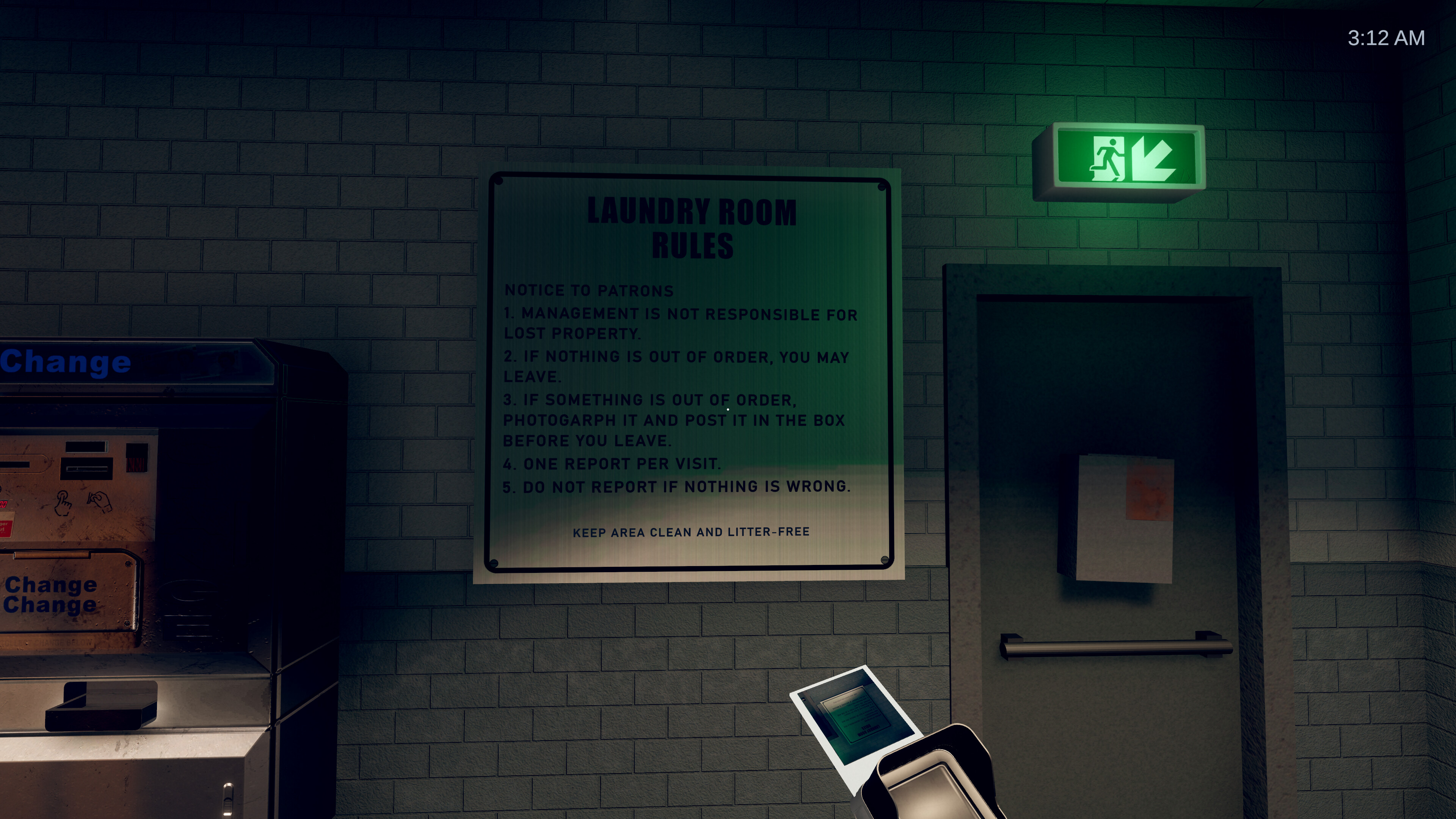 Cycle 8: The Laundromat Anomaly screenshot 1