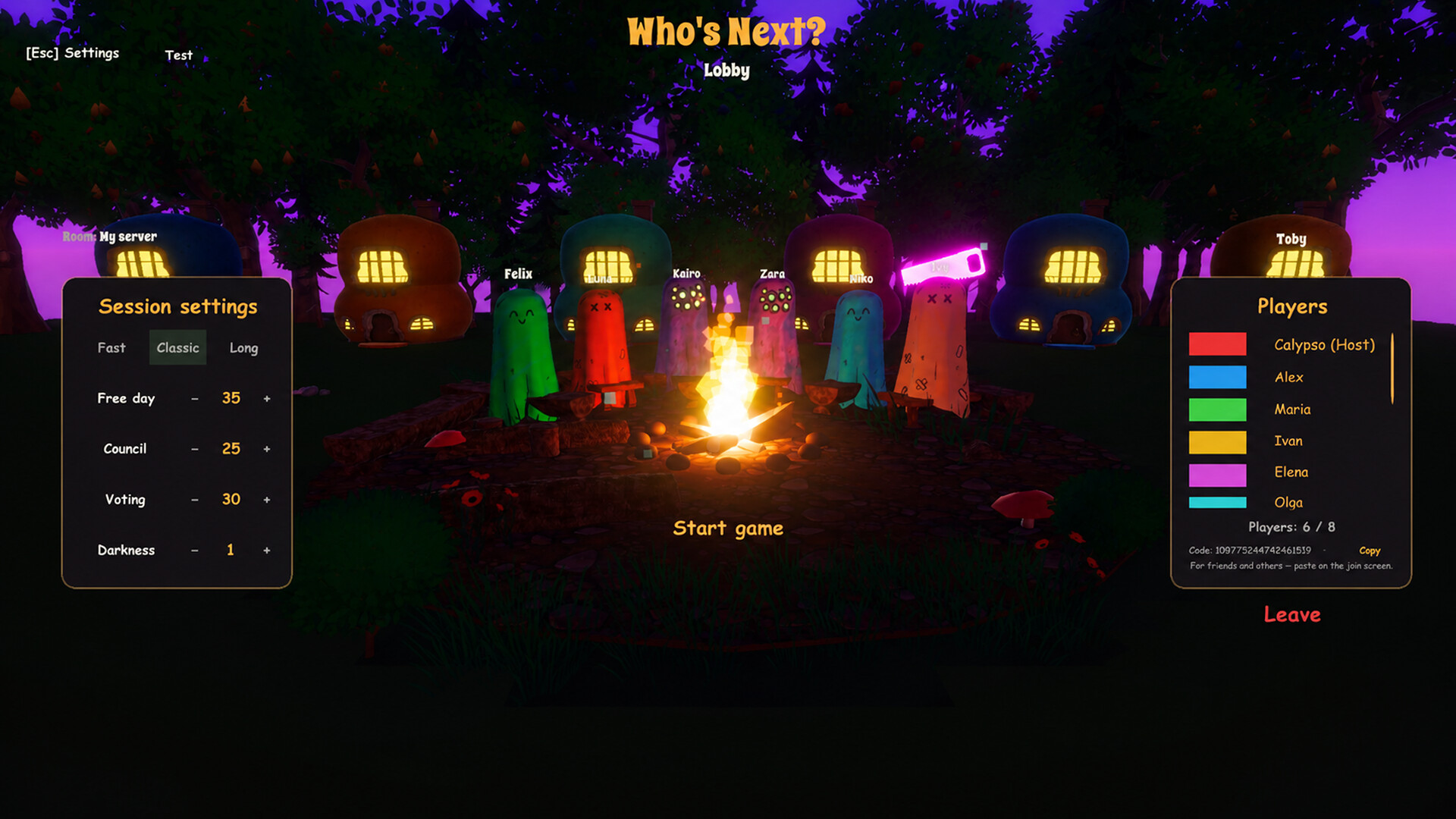 Who's Next? screenshot 1