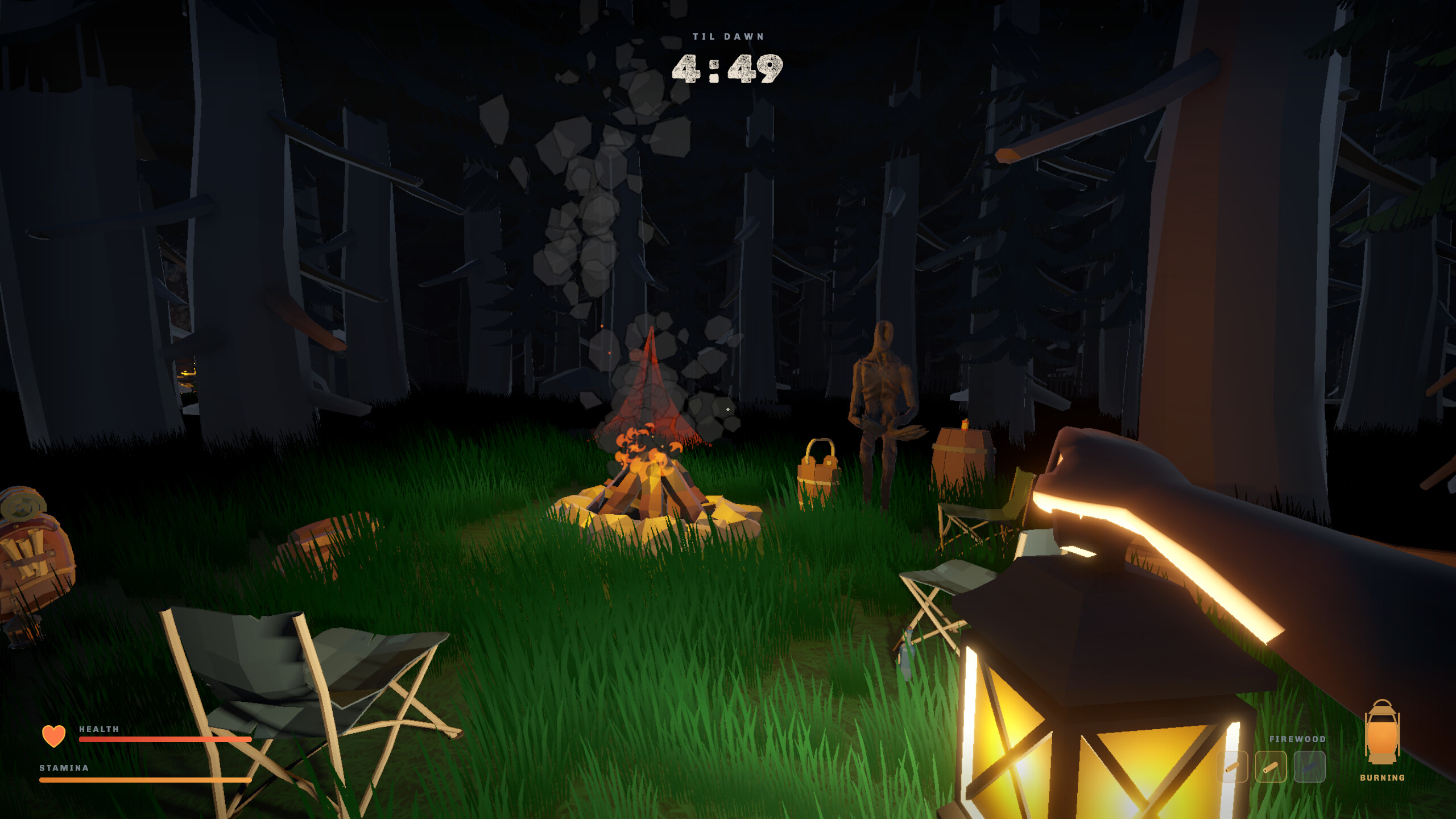 Campsite trailer