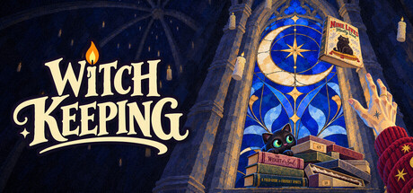 Cover art from Witchkeeping