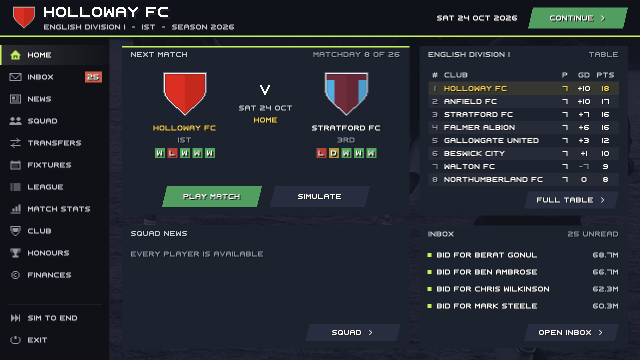 No Stars Football screenshot 2