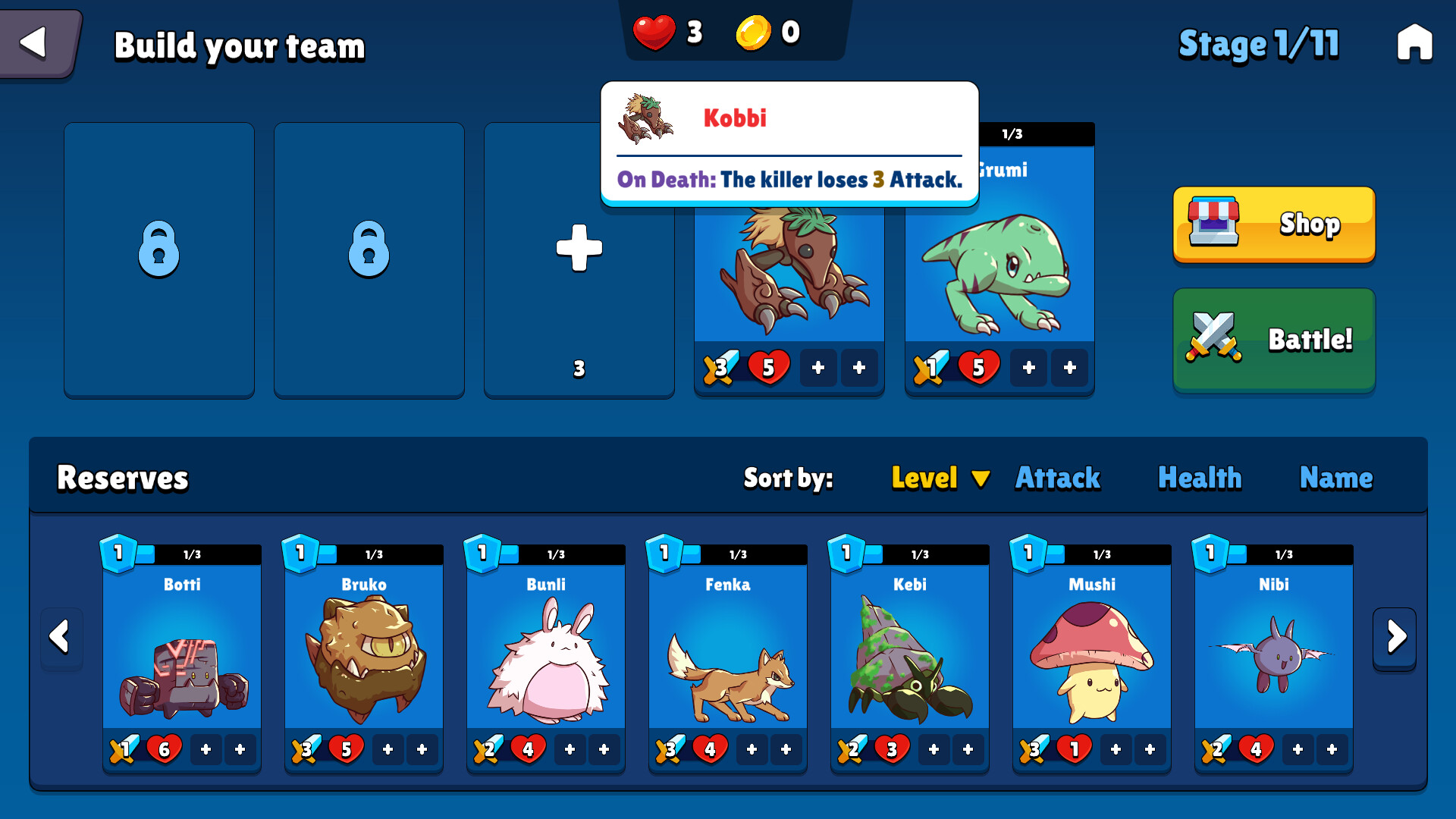 Critter Rumble screenshot 2