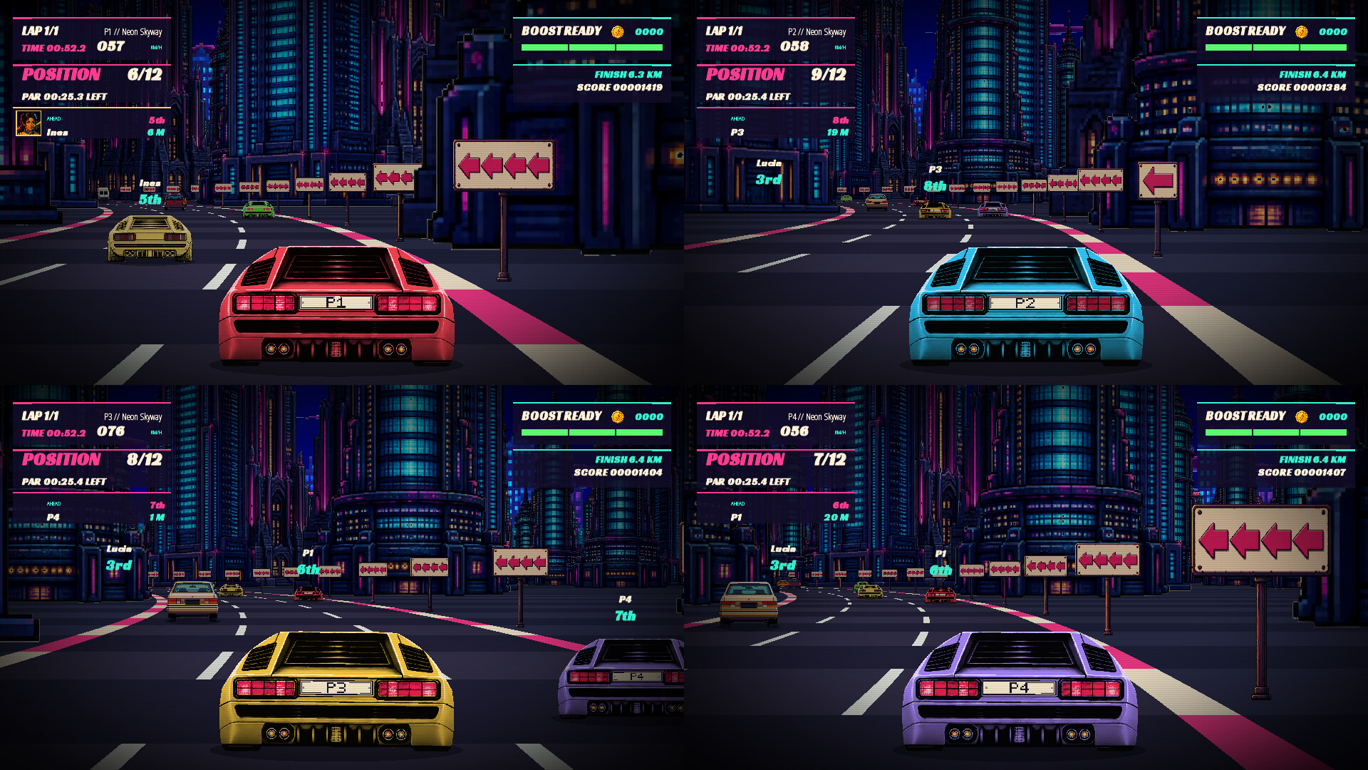Ridiculous Racing: Retro Arcade Racer screenshot 5