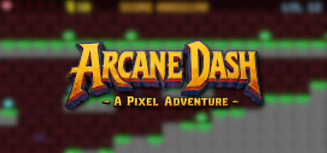 Cover art from Arcane Dash - A Pixel Adventure