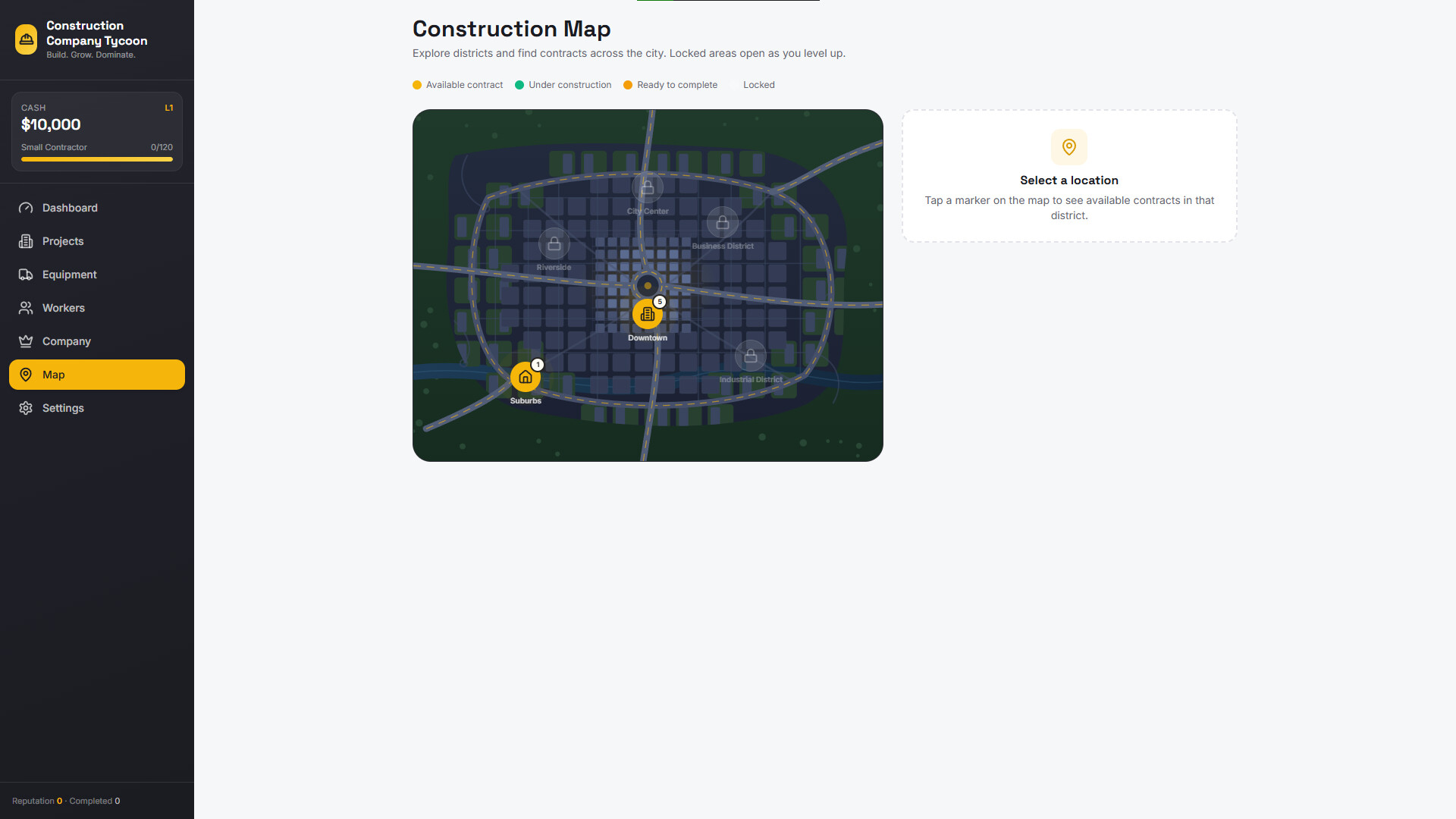 Construction Company Tycoon screenshot 4