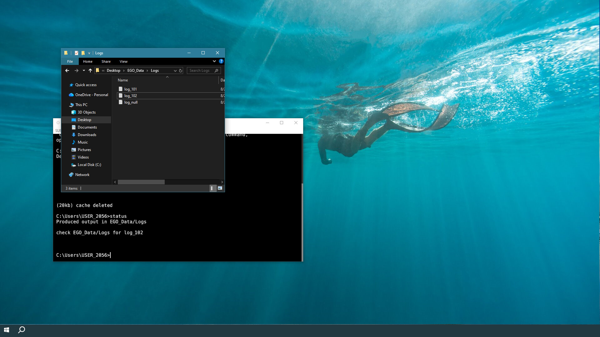 E.G.O. Software Suite screenshot 3