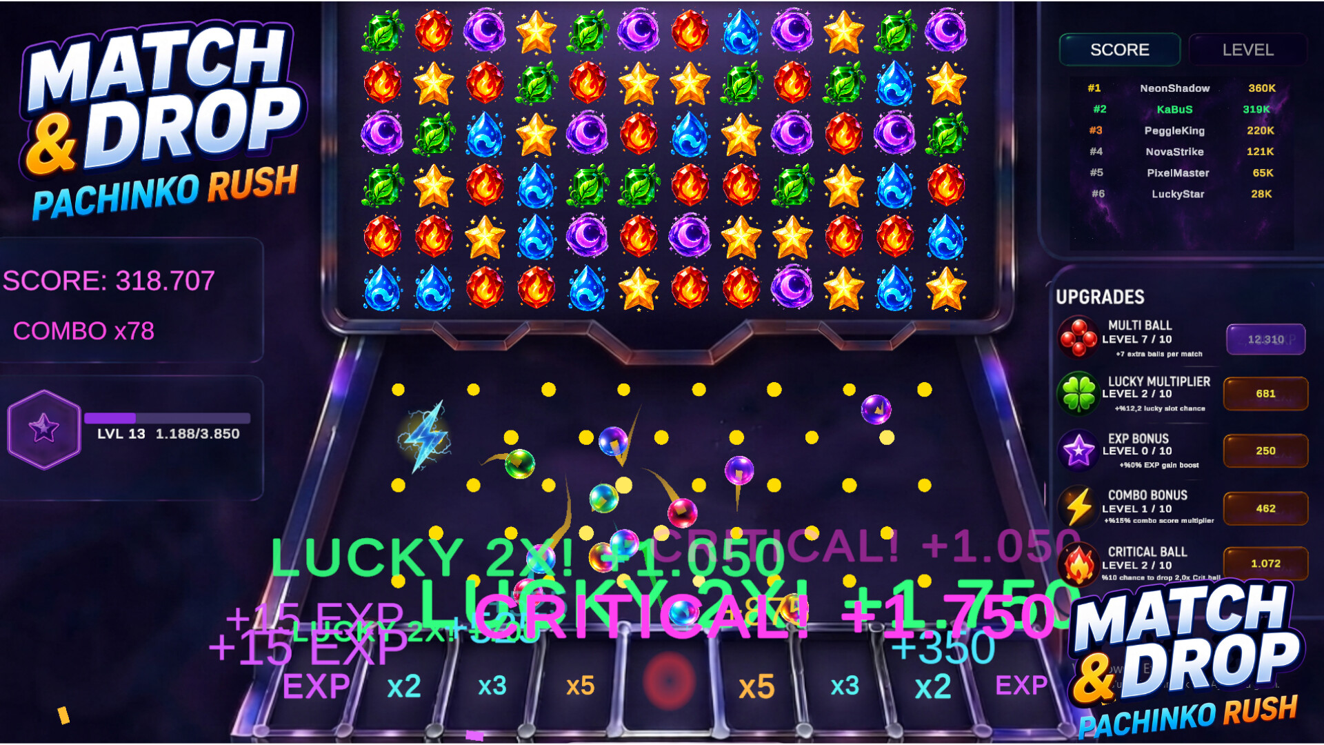 Match & Drop: Pachinko Rush screenshot 5
