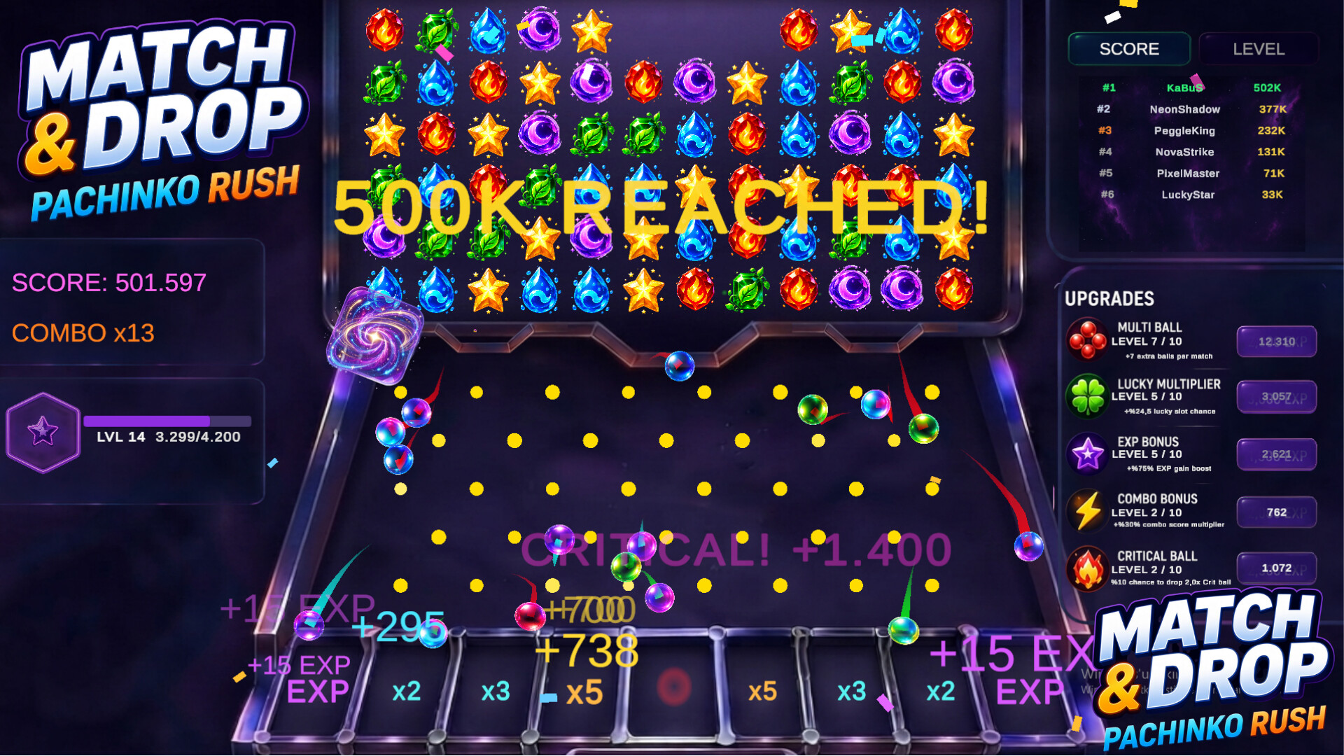 Match & Drop: Pachinko Rush screenshot 4