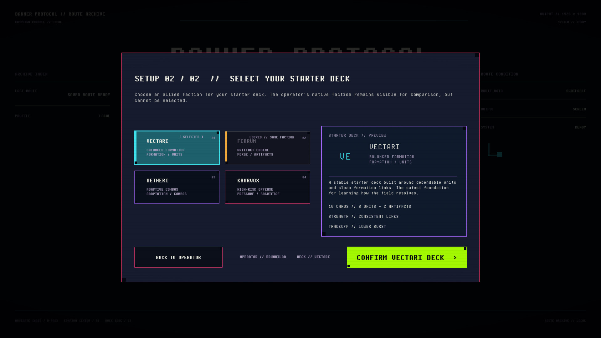 BANNER PROTOCOL screenshot 2