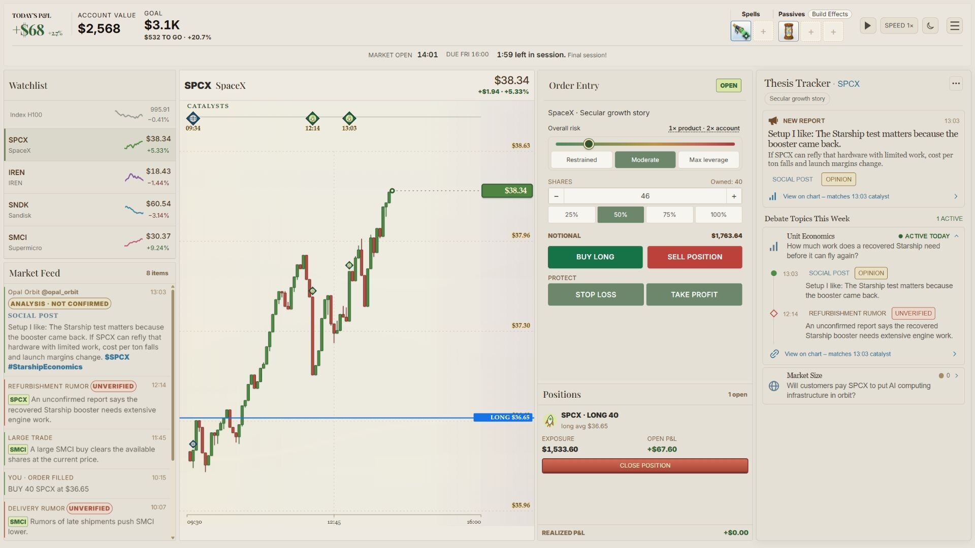 A Little Leverage - Isekai Daytrader screenshot 2