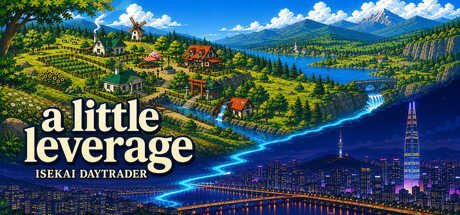 Cover art from A Little Leverage - Isekai Daytrader