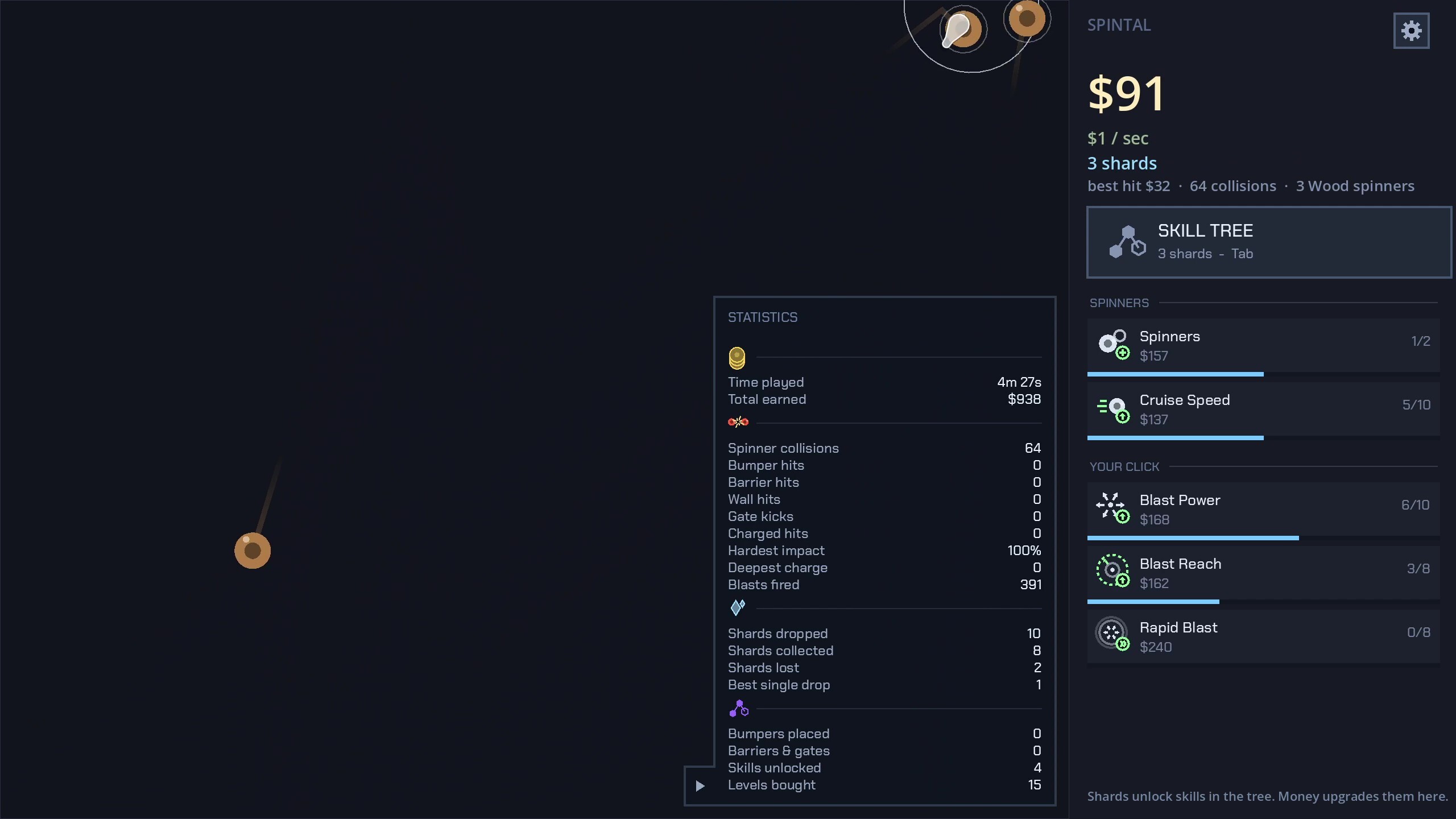 Spintal screenshot 2
