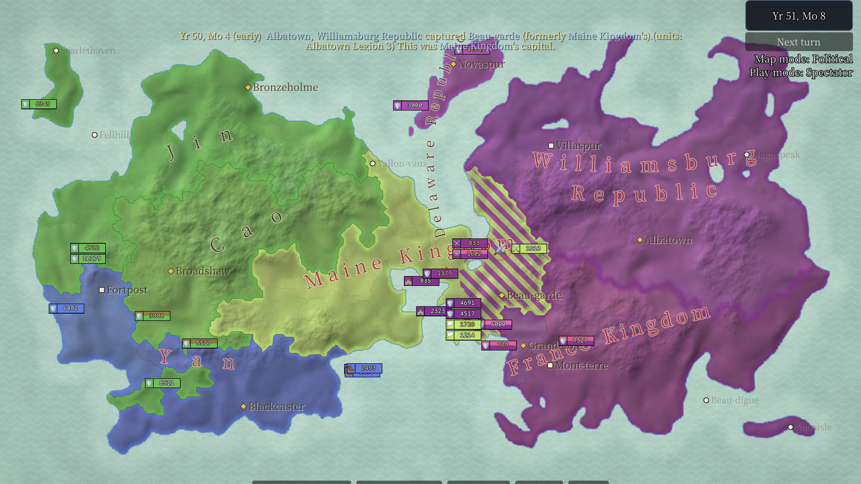Things That Happen on the Map - Realm Simulator screenshot 2