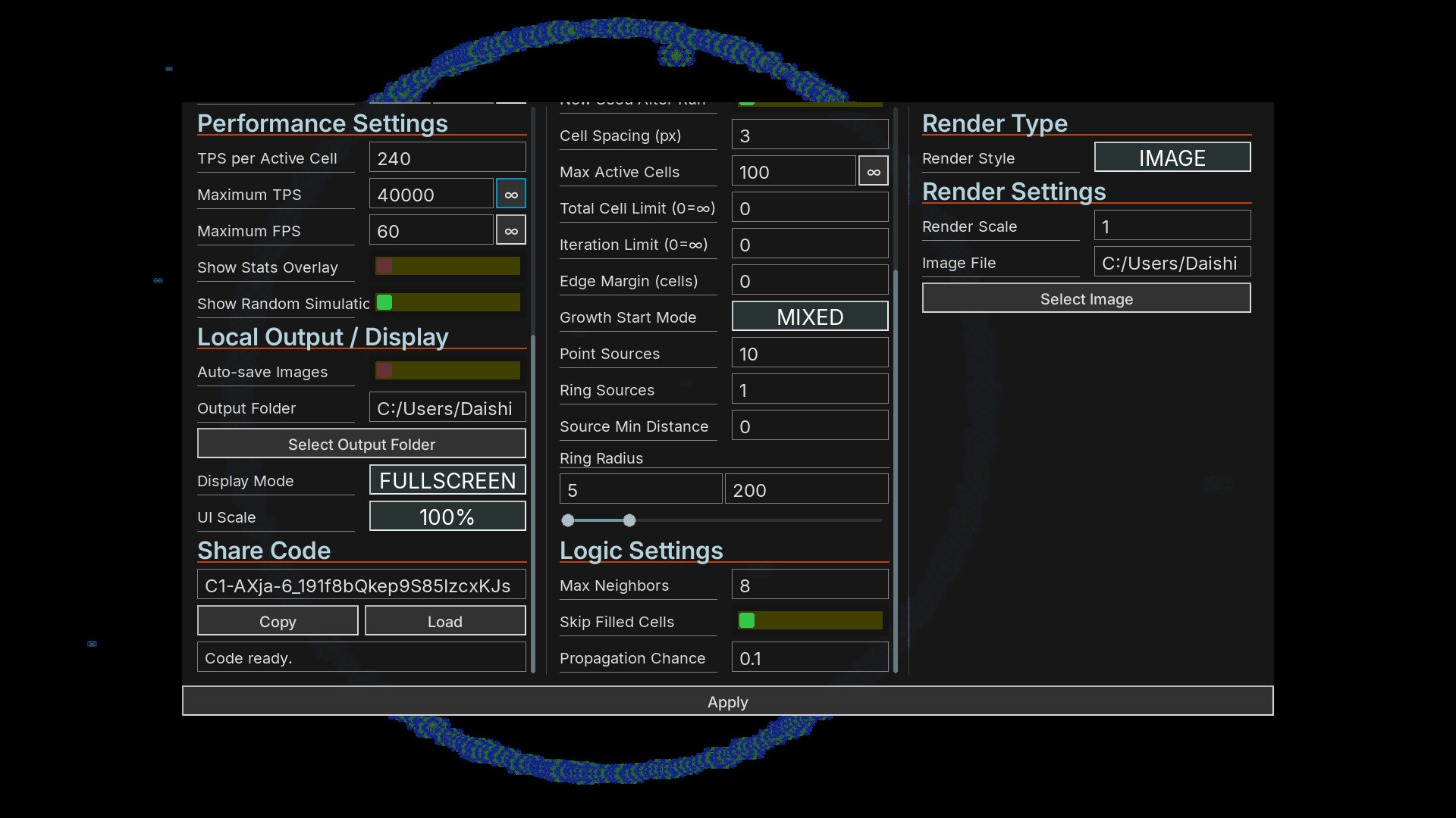 Cyan Moon - The Simulation Program screenshot 2