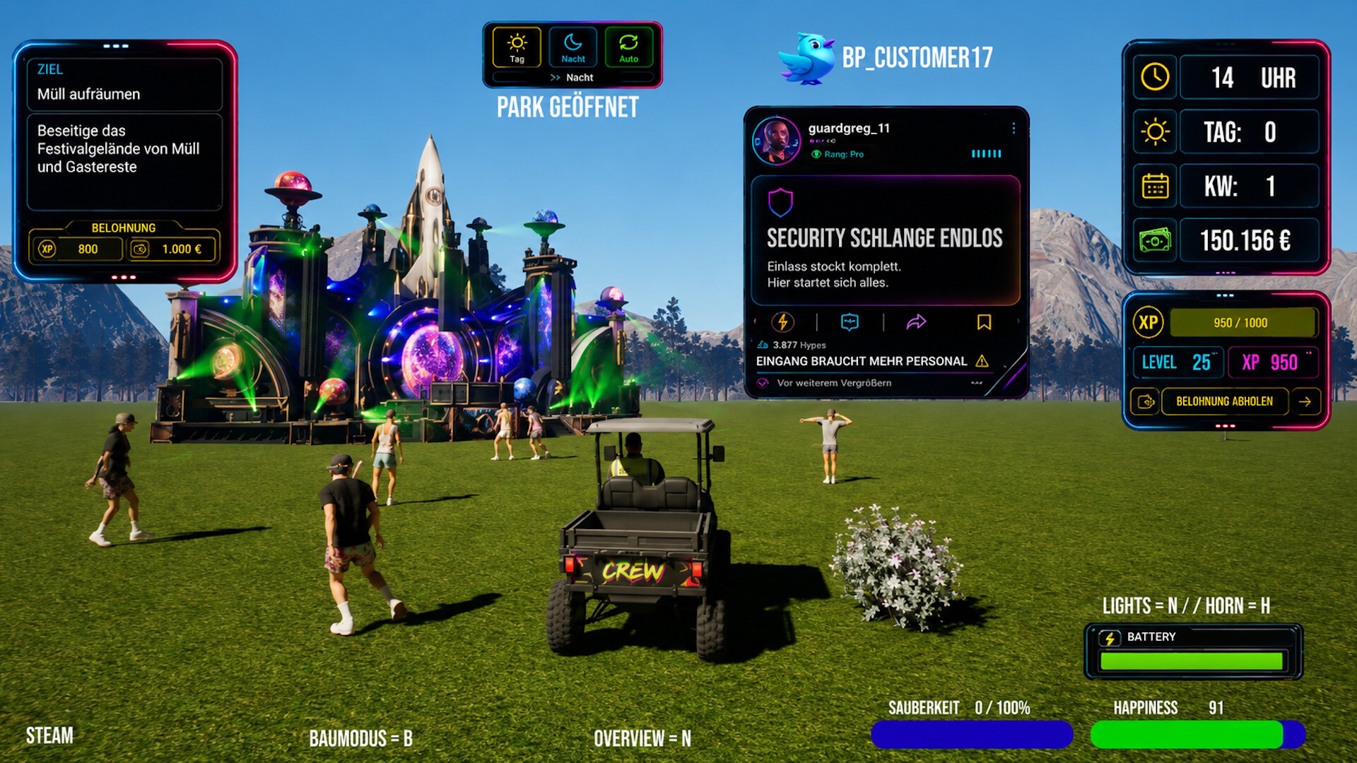 Festival Simulator 2026 screenshot 2
