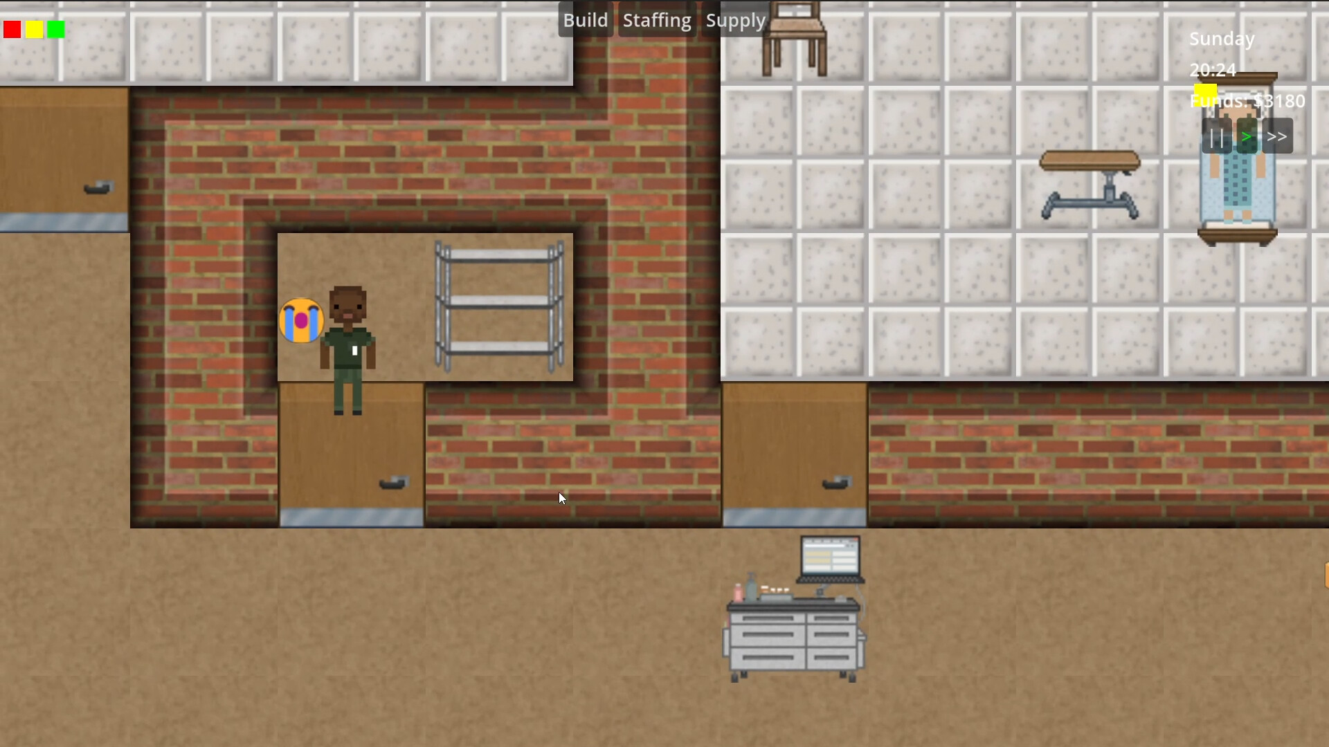 Nursing Home Simulator trailer