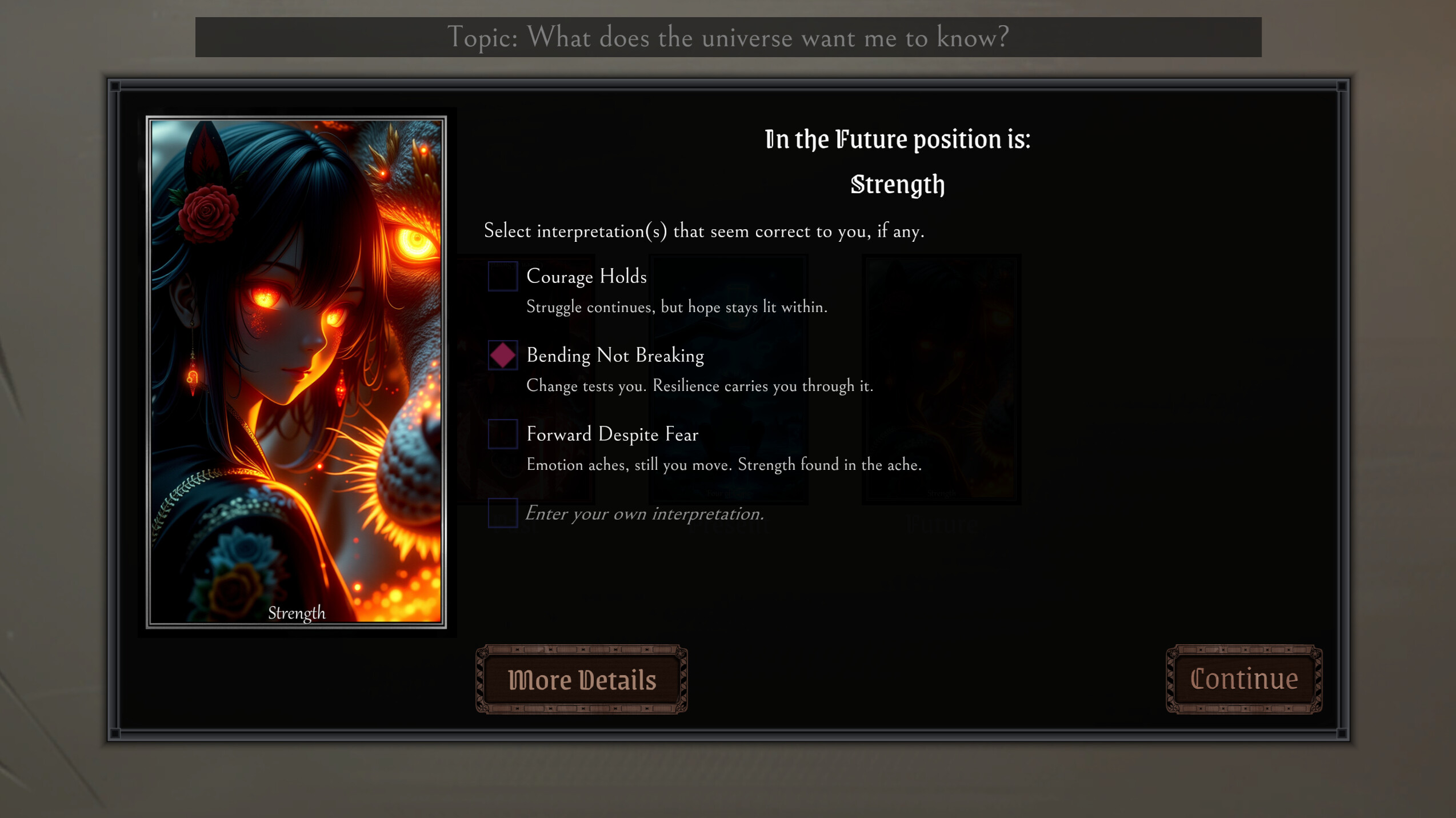 Cartomancer Cafe screenshot 4