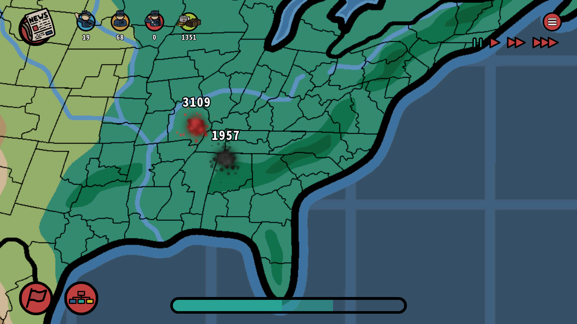 A Red Specter Haunts the World screenshot 2