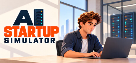 Cover art from AI Startup Simulator
