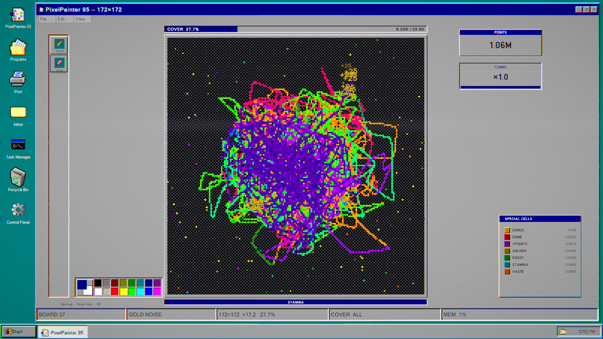 PixelPainter 95 screenshot 4