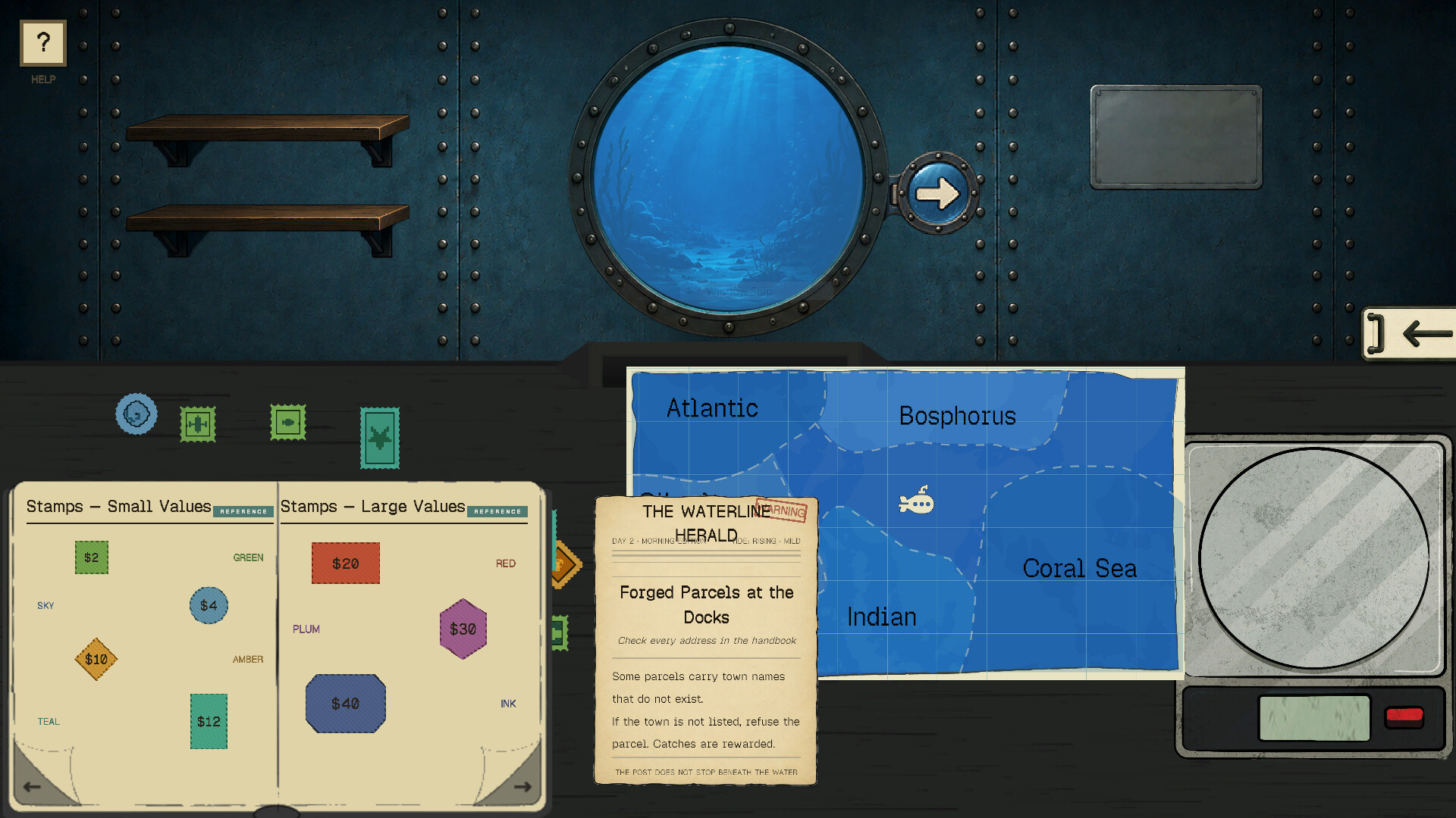 Undersea Post Office Sim screenshot 3