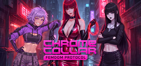 Cover art from Chrome Collar: Femdom Protocol