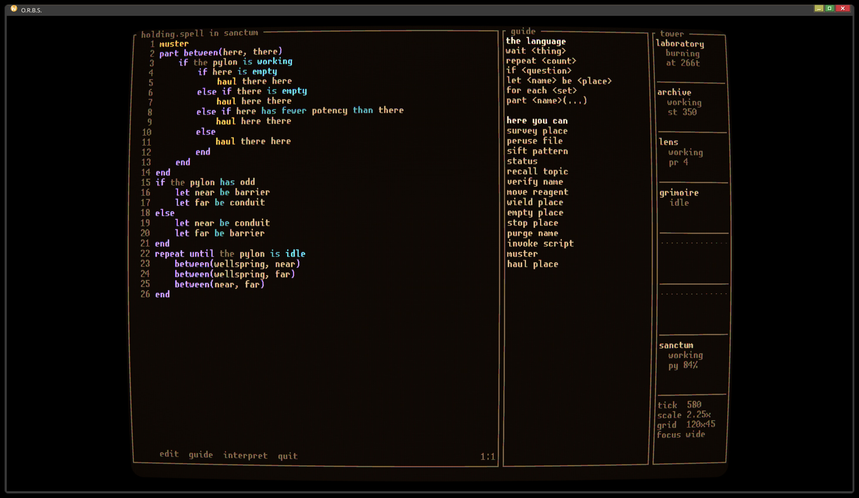 O.R.B.S. screenshot 2