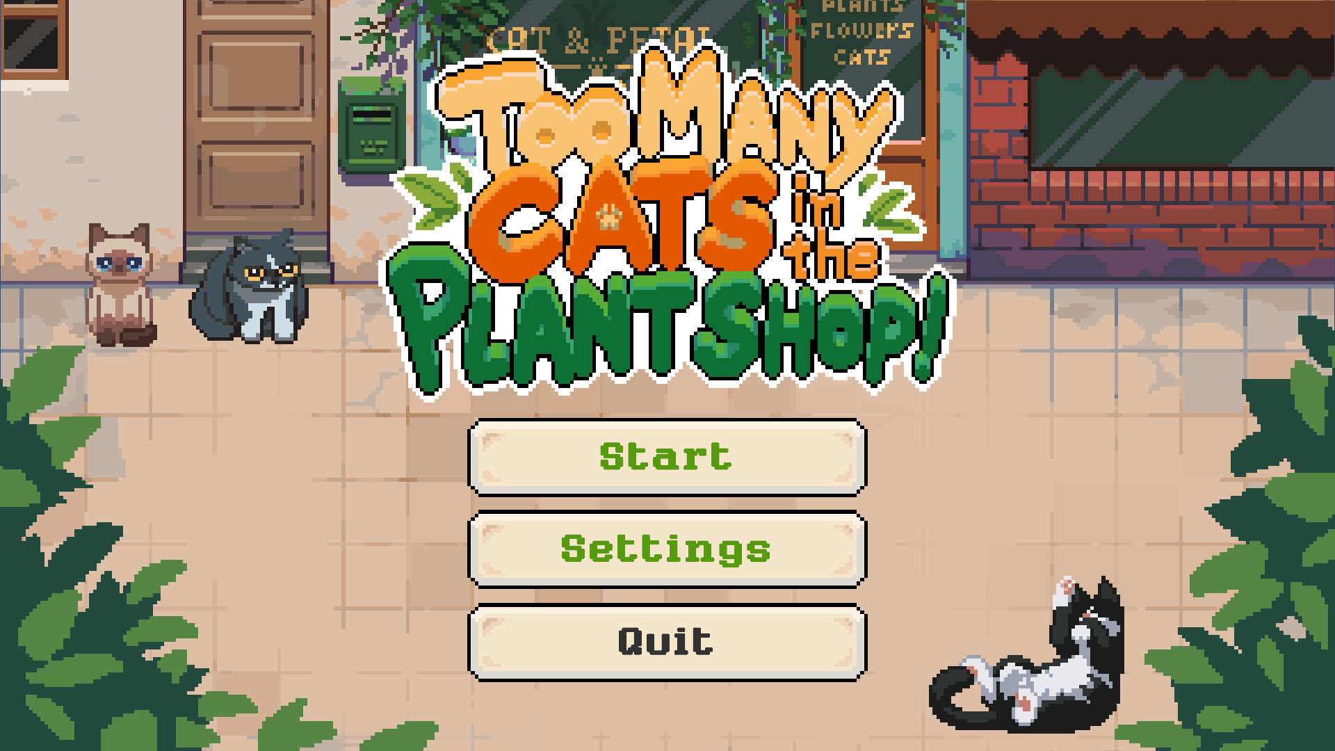 Too Many Cats in the Plant Shop! screenshot 1